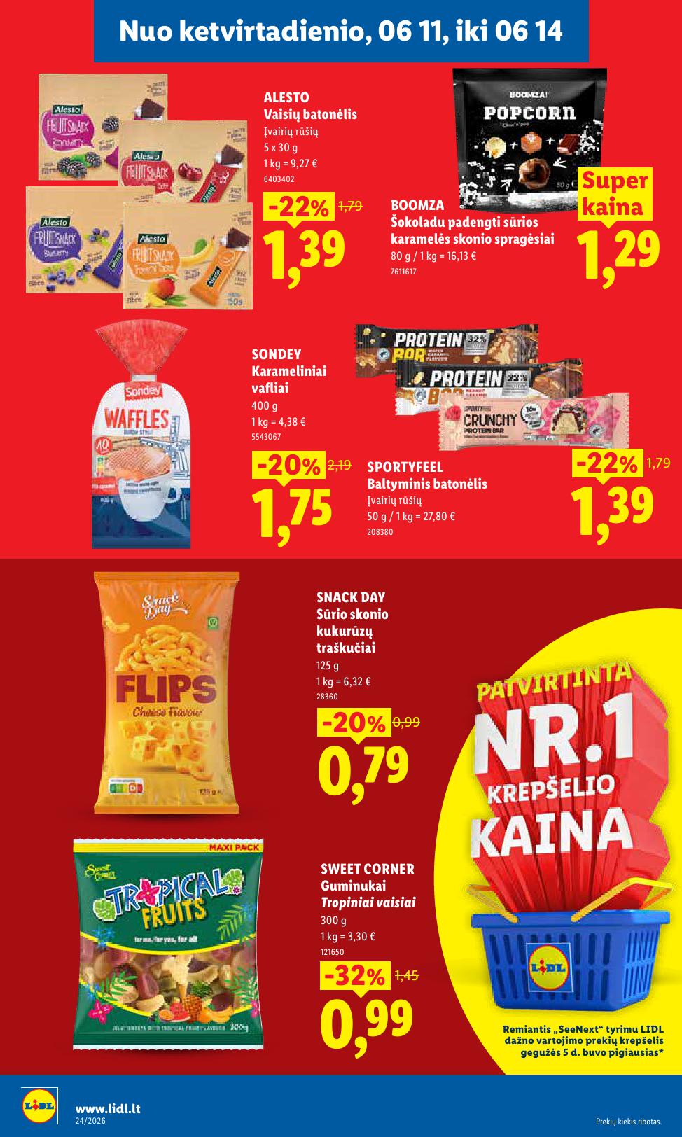 Naujausias LIDL kaininis katalogas 2026.06.08 - 2026.06.14