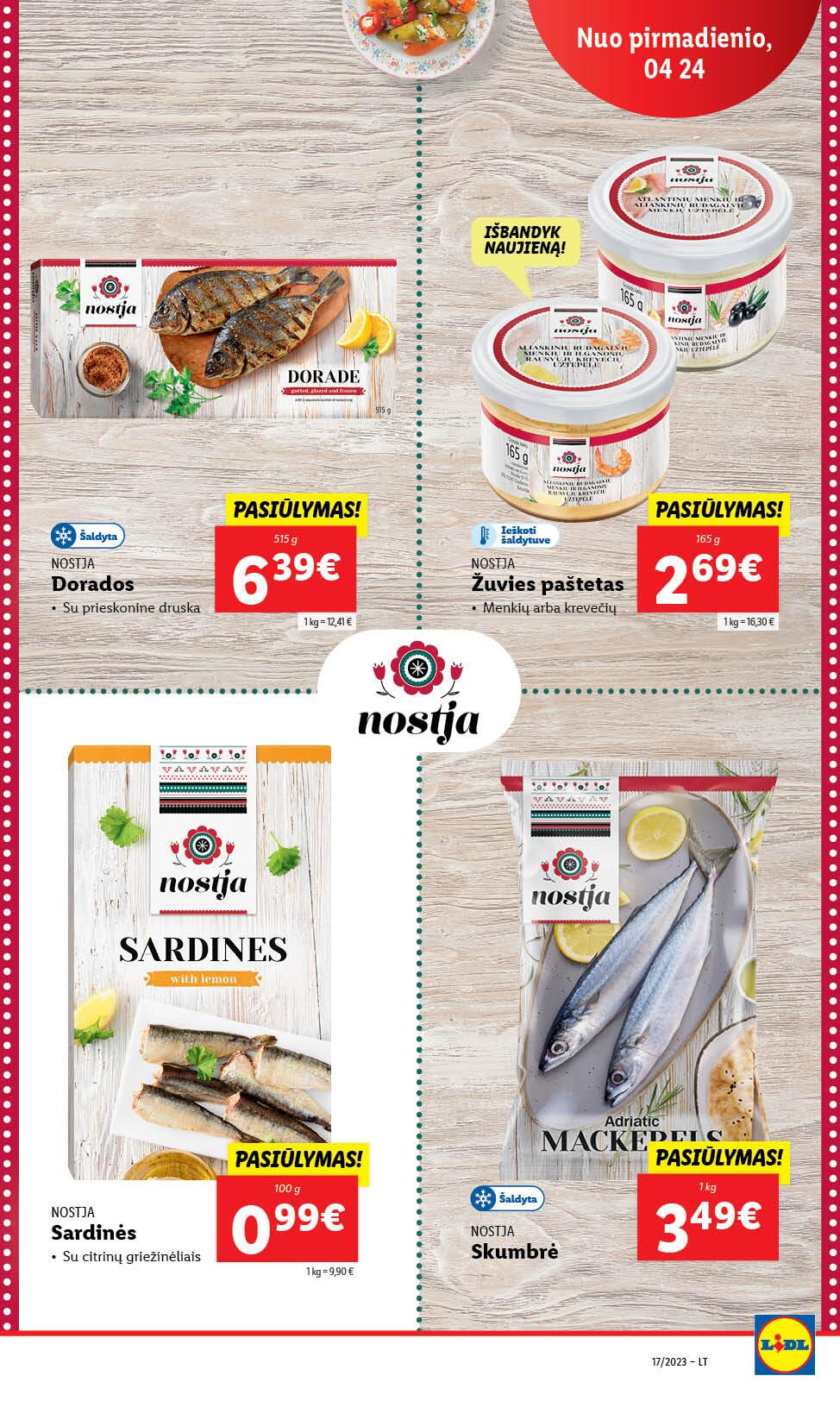 Naujausias LIDL kaininis katalogas 2023.04.24 - 2023.04.30