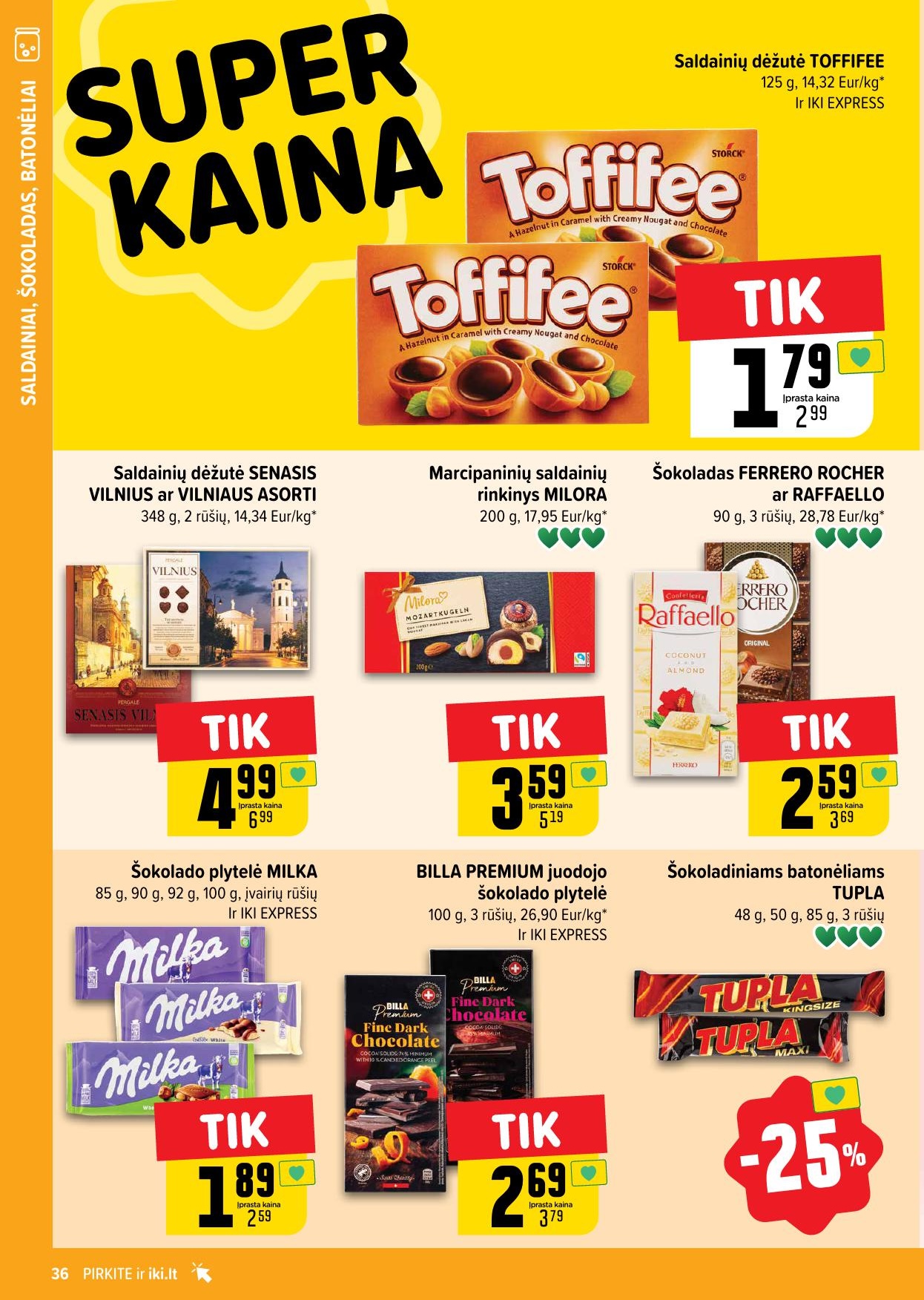 Naujausias IKI kaininis katalogas 2025.05.19 - 2025.05.25
