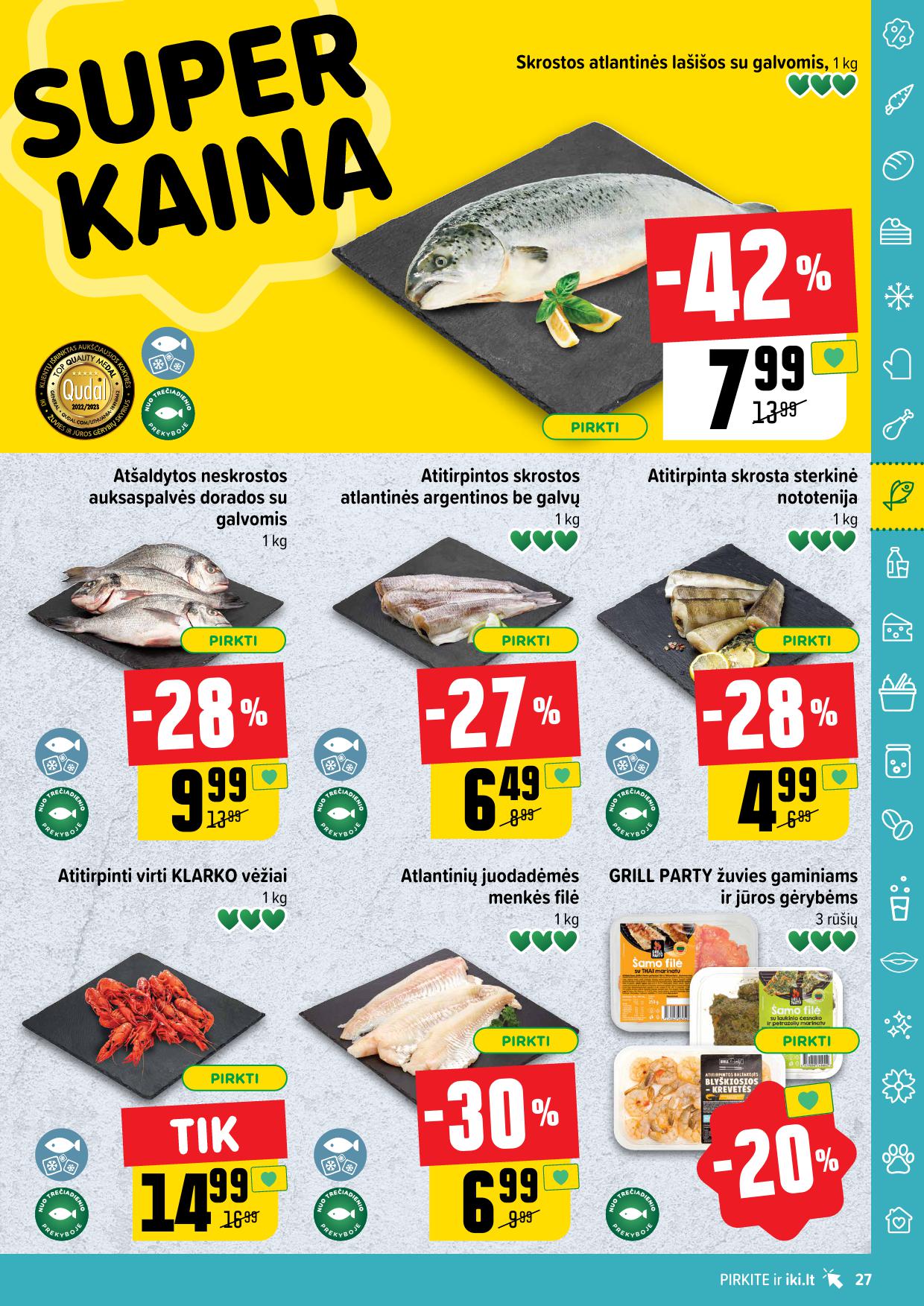 Naujausias IKI kaininis katalogas 2025.02.24 - 2025.03.02