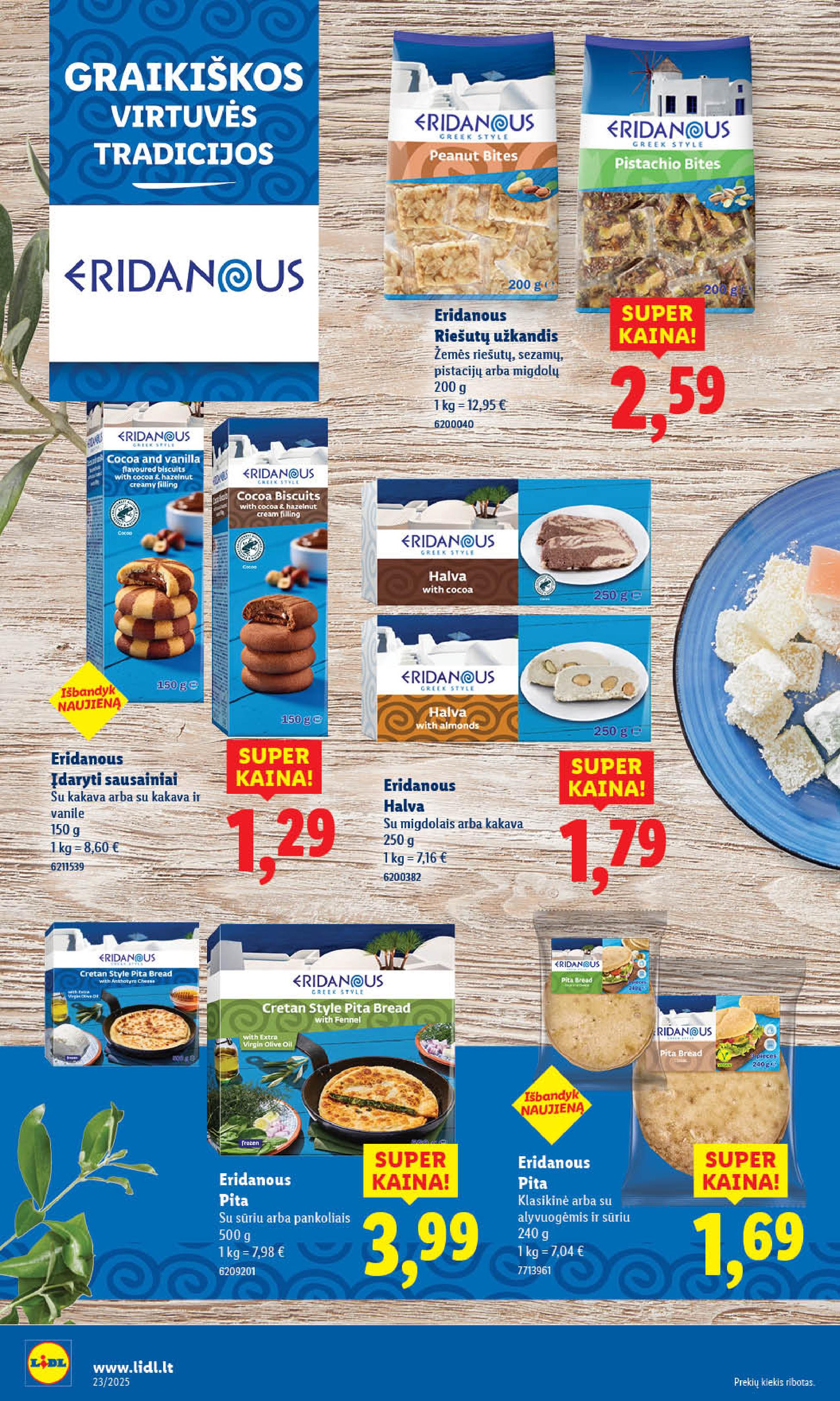 Naujausias LIDL kaininis katalogas 2025.06.02 - 2025.06.08