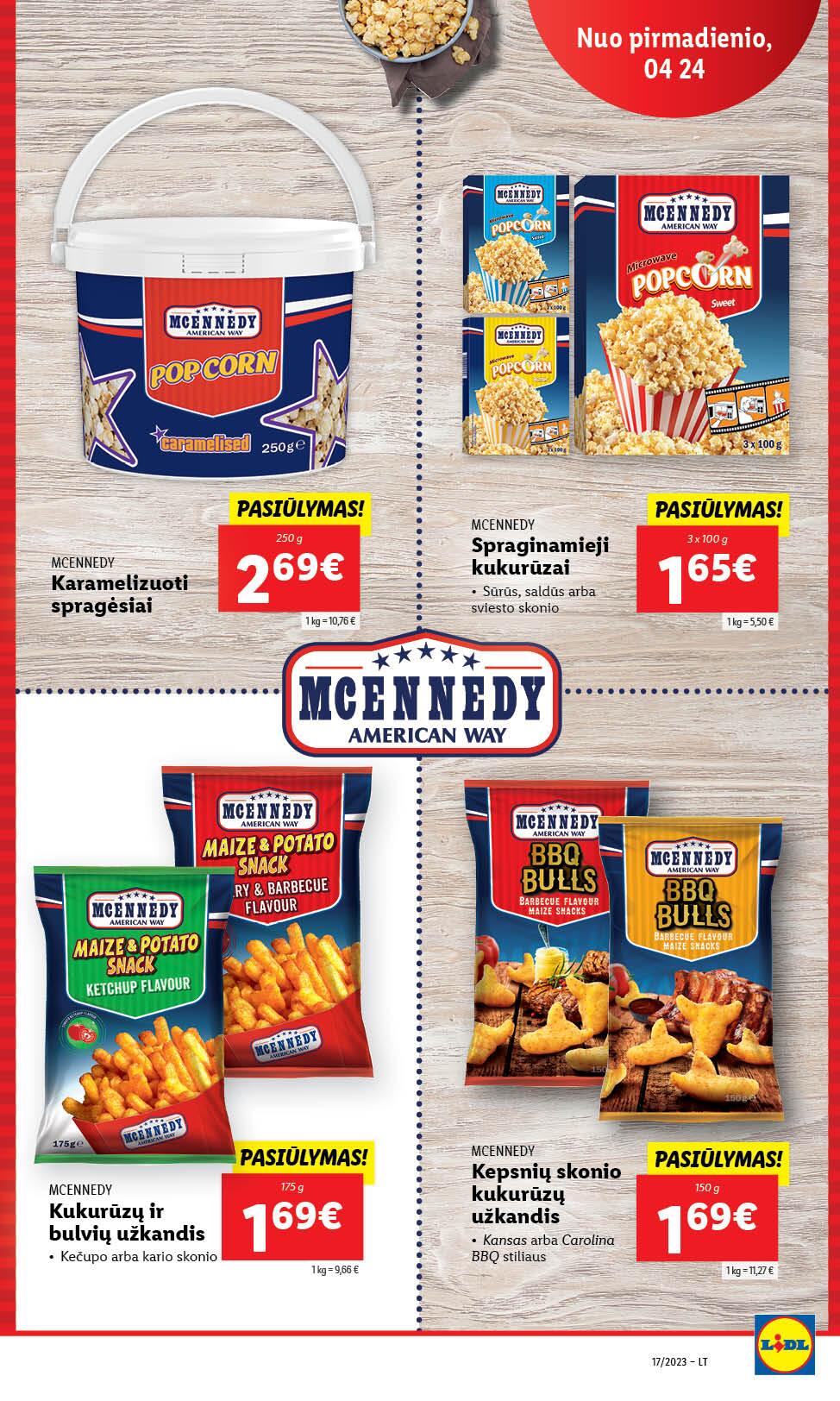 Naujausias LIDL kaininis katalogas 2023.04.24 - 2023.04.30