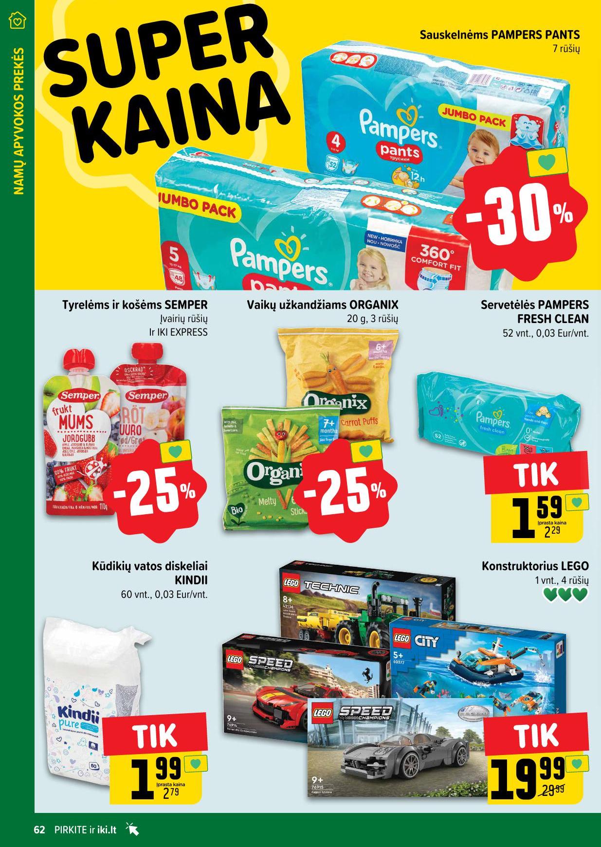 Naujausias IKI kaininis katalogas 2024.03.18 - 2024.03.24