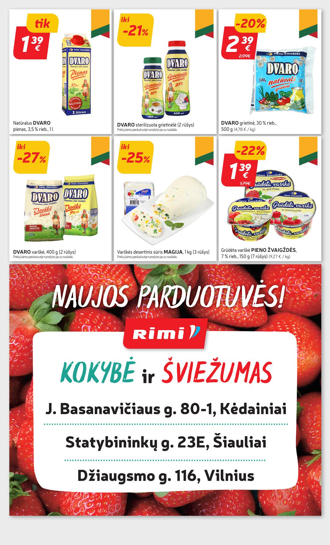 Naujausias RIMI kaininis katalogas 2024.12.27 - 2025.01.06