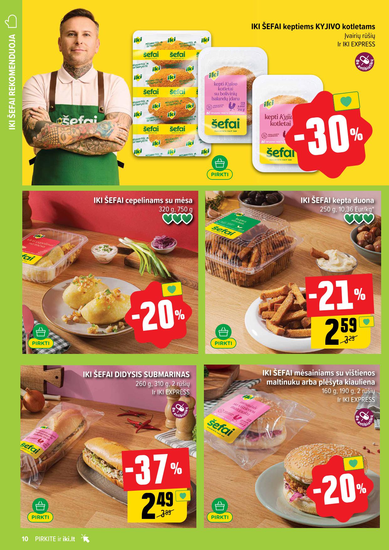 Naujausias IKI kaininis katalogas 2026.01.05 - 2026.01.11