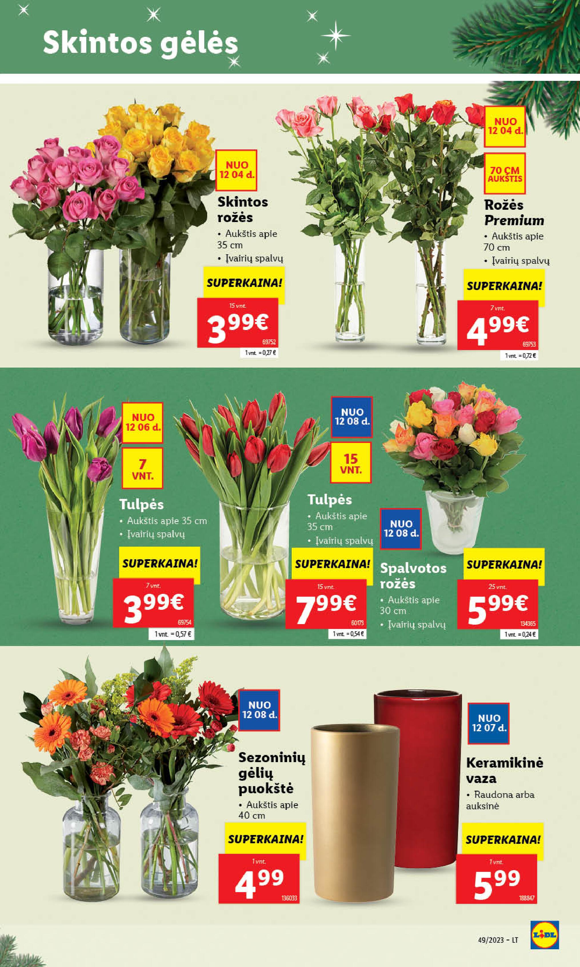 Naujausias LIDL kaininis katalogas 2023.12.04 - 2023.12.10