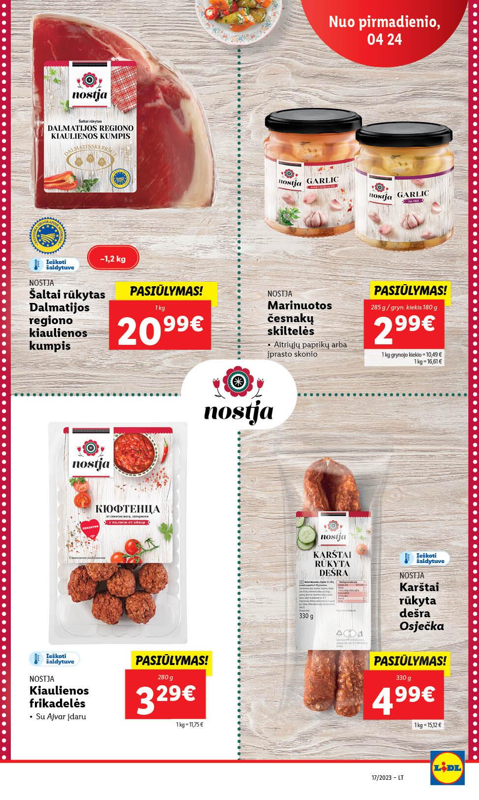 Naujausias LIDL kaininis katalogas 2023.04.24 - 2023.04.30