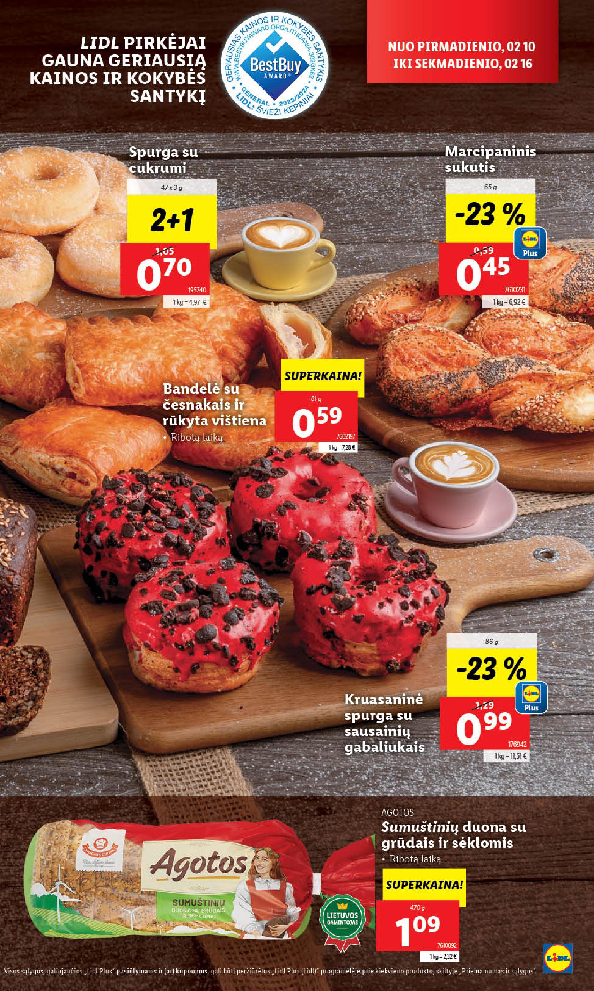 Naujausias LIDL kaininis katalogas 2025.02.10 - 2025.02.16