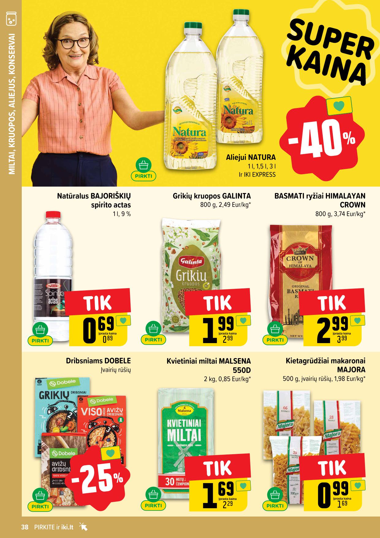 IKI SAVAITĖLĖ akcijų ir nuolaidų leidinys Nr.32 2025.08.04 - 2025.08.10