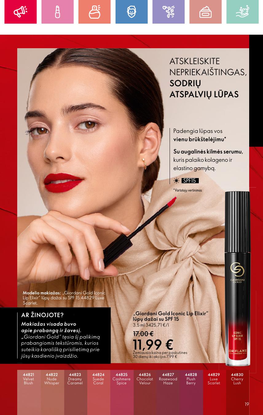 Naujas ORIFLAME katalogas galioja 2025.04.30 - 2025.05.10