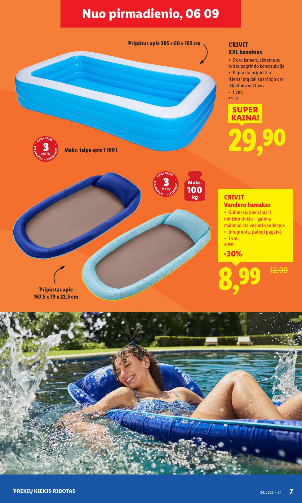 LIDL ne maisto prekių leidinys 2025.06.09 - 2025.06.15