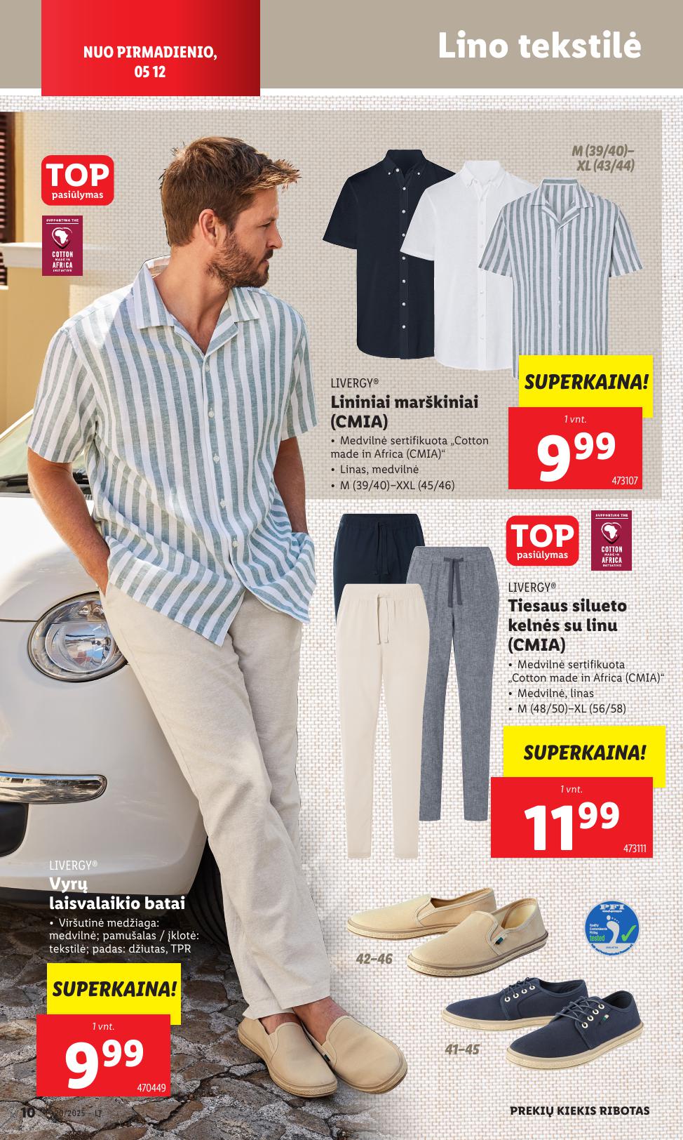 LIDL ne maisto prekių leidinys 2025.05.12 - 2025.05.18