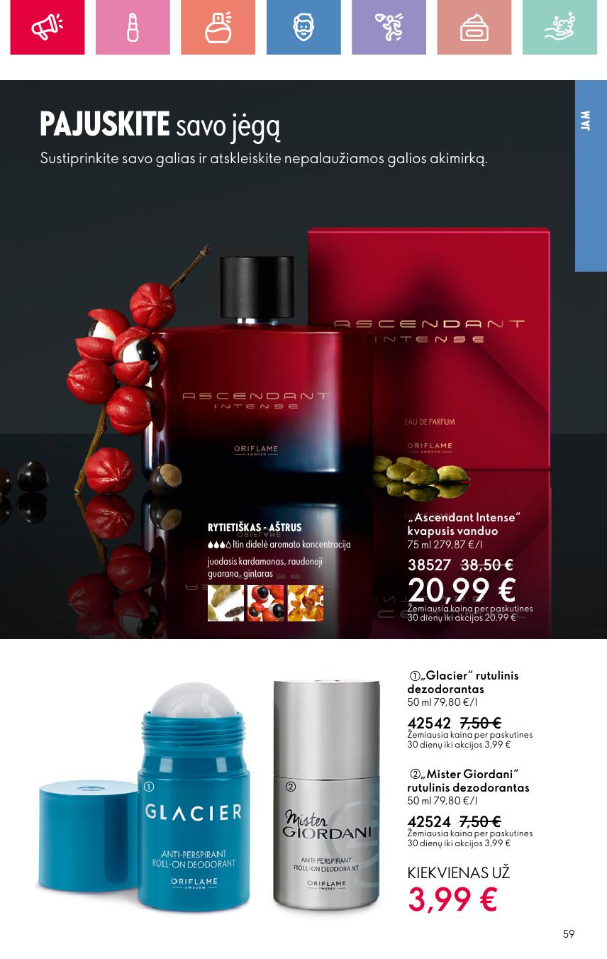 Naujas ORIFLAME katalogas galioja 2025.06.22 - 2025.07.12