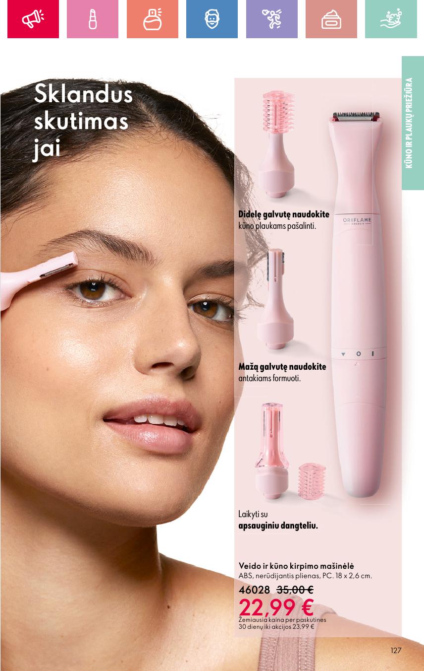 Naujas ORIFLAME katalogas galioja 2025.04.30 - 2025.05.10