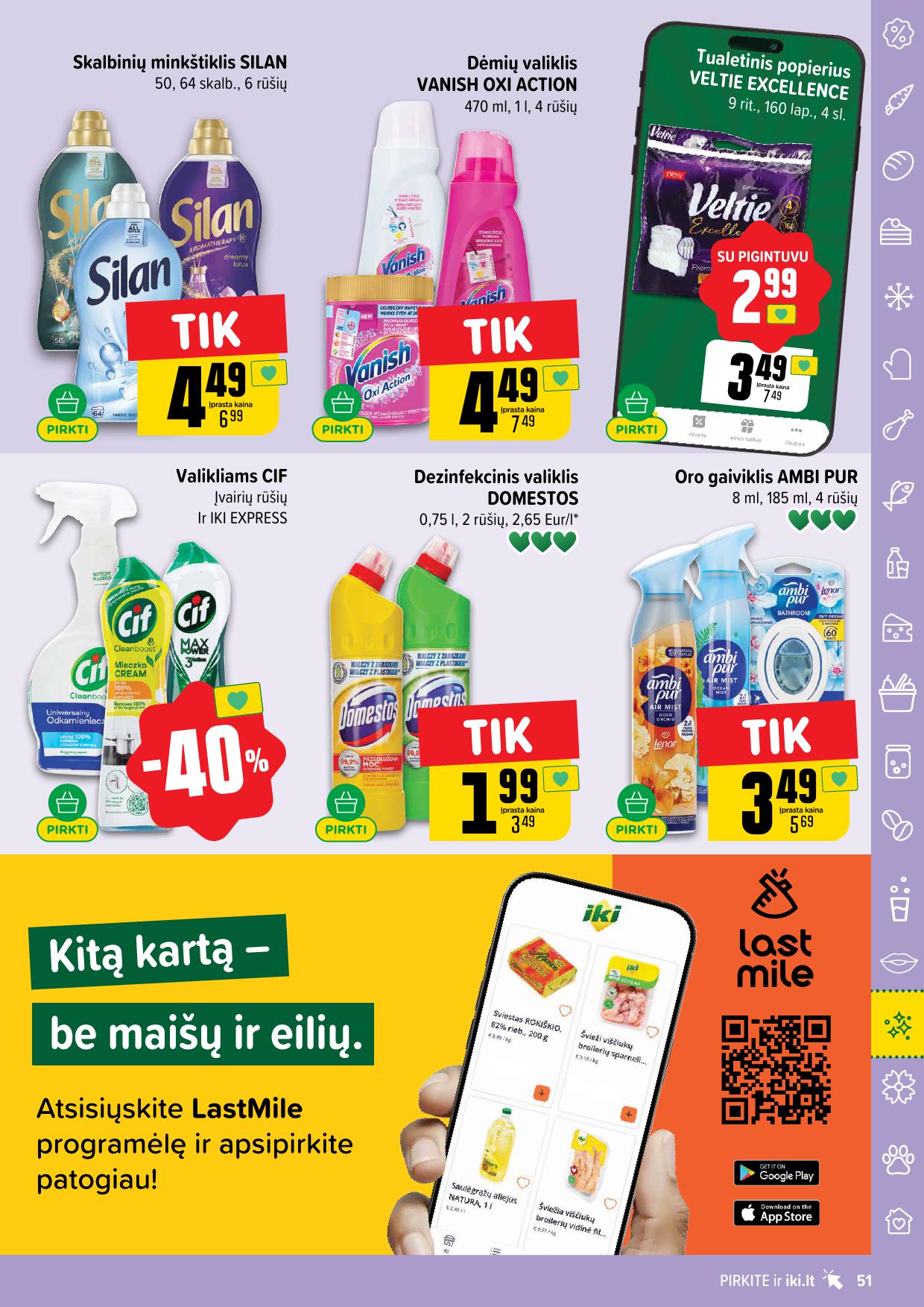 Naujausias IKI kaininis katalogas 2026.02.16 - 2026.02.22