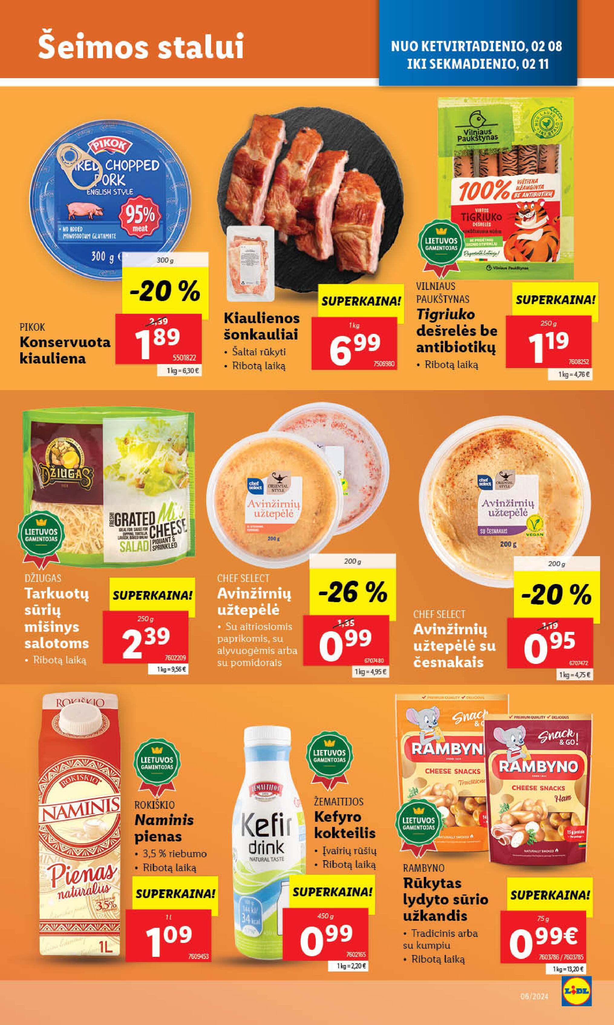 Naujausias LIDL kaininis katalogas 2024.02.05 - 2024.02.11