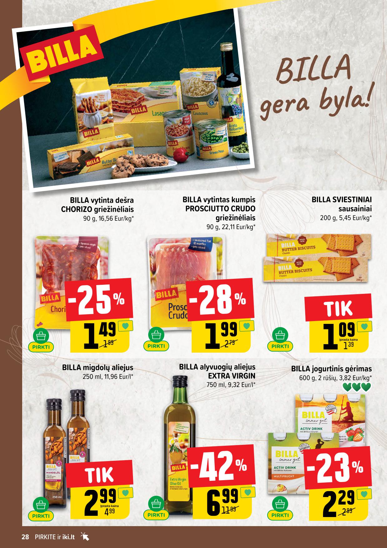 Naujausias IKI kaininis katalogas 2026.01.05 - 2026.01.11