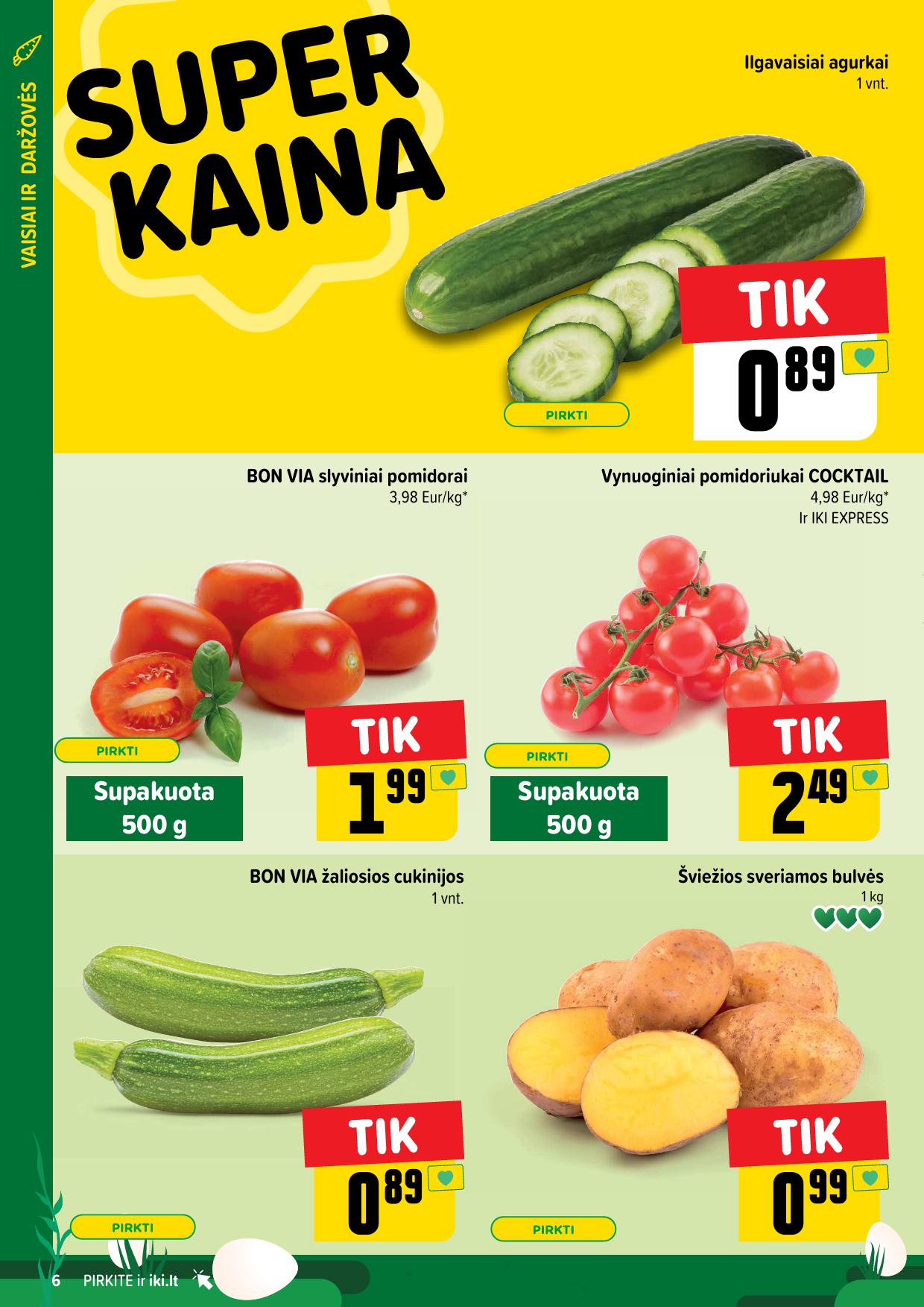 Naujausias IKI kaininis katalogas 2025.03.31 - 2025.04.06