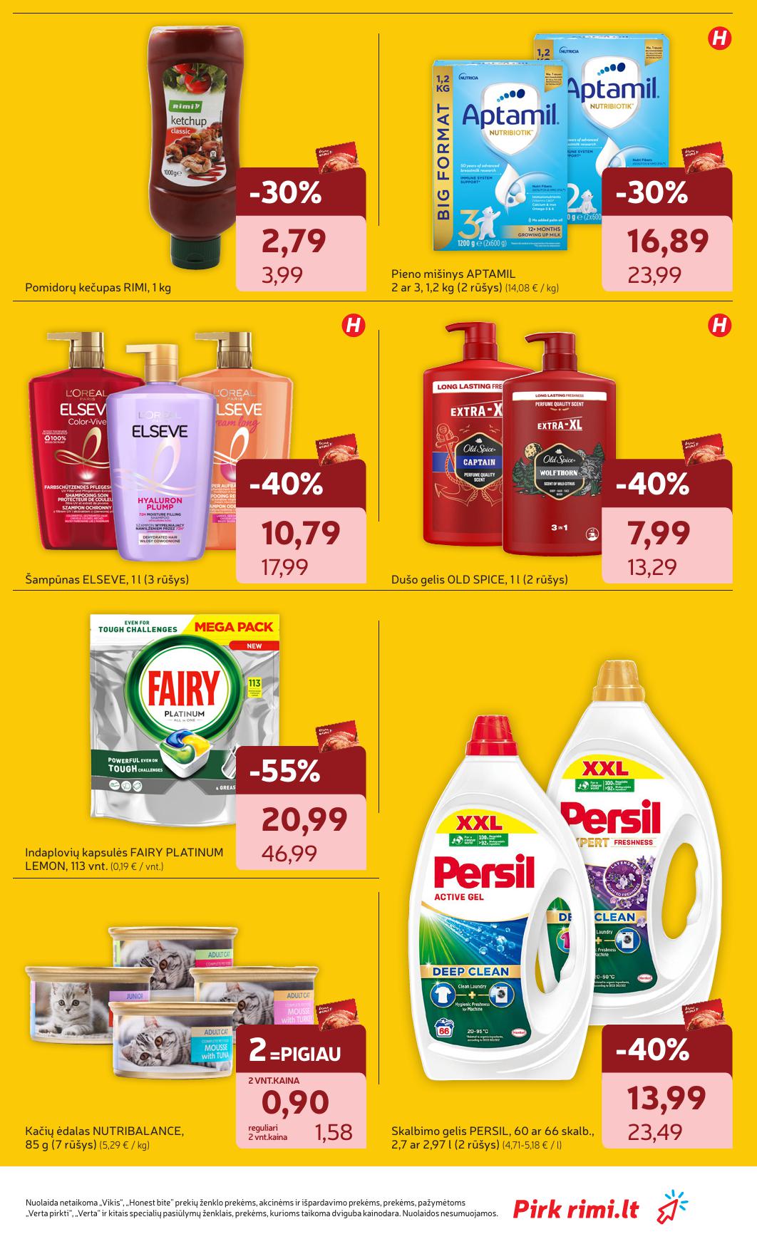 Naujausias RIMI kaininis katalogas 2026.01.13 - 2026.01.19