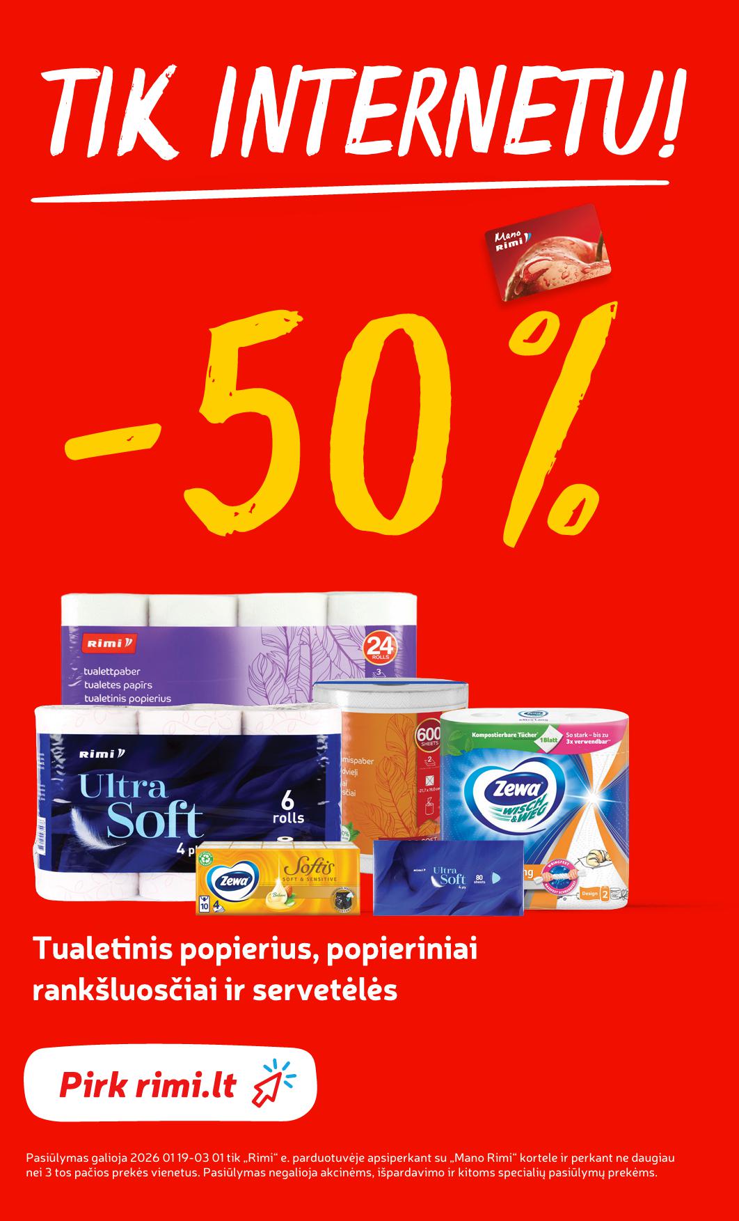 Naujausias RIMI kaininis katalogas 2026.02.24 - 2026.03.02