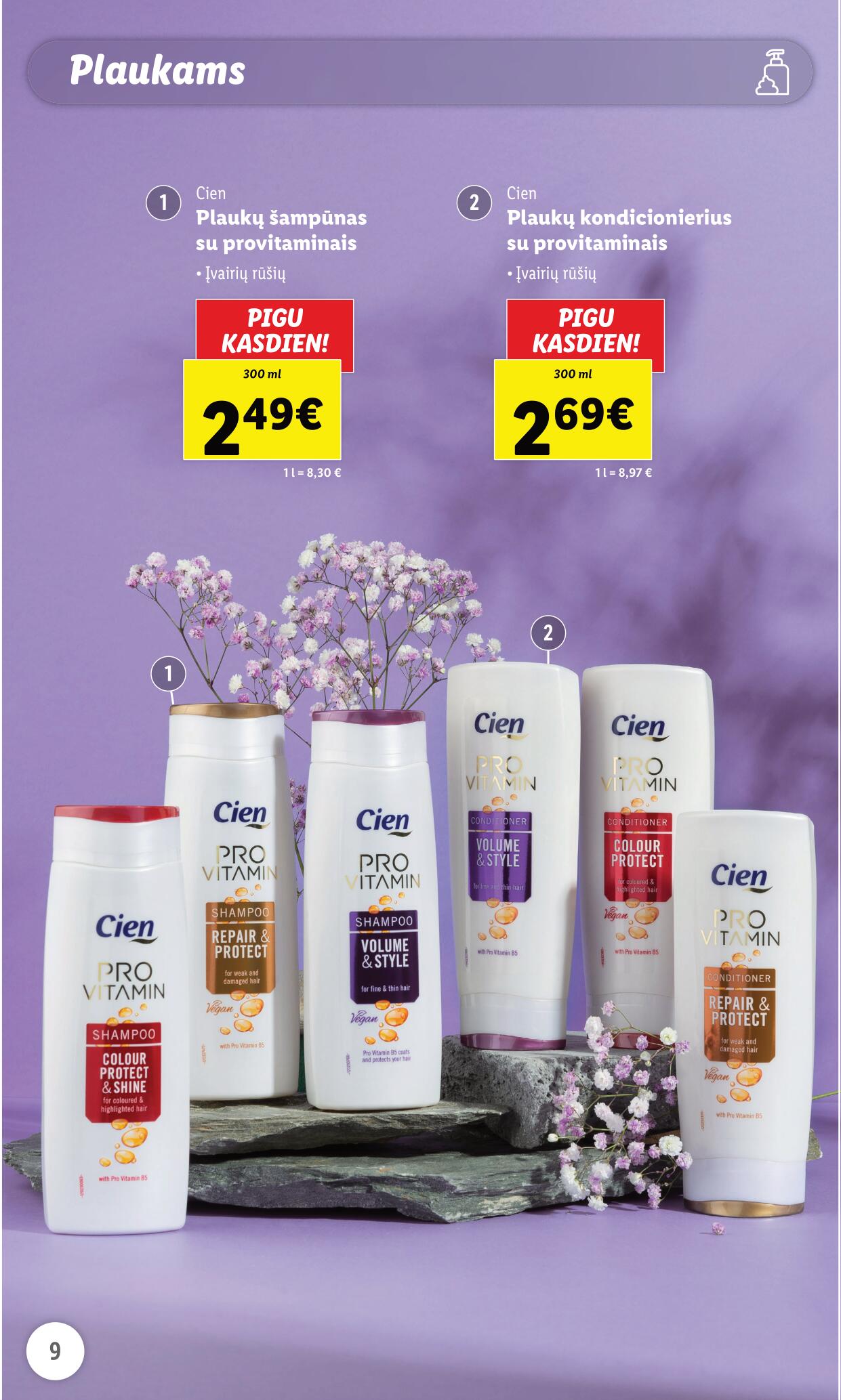 LIDL prekių katalogas "Grožio festivalis" galioja nuo 2023.05.01