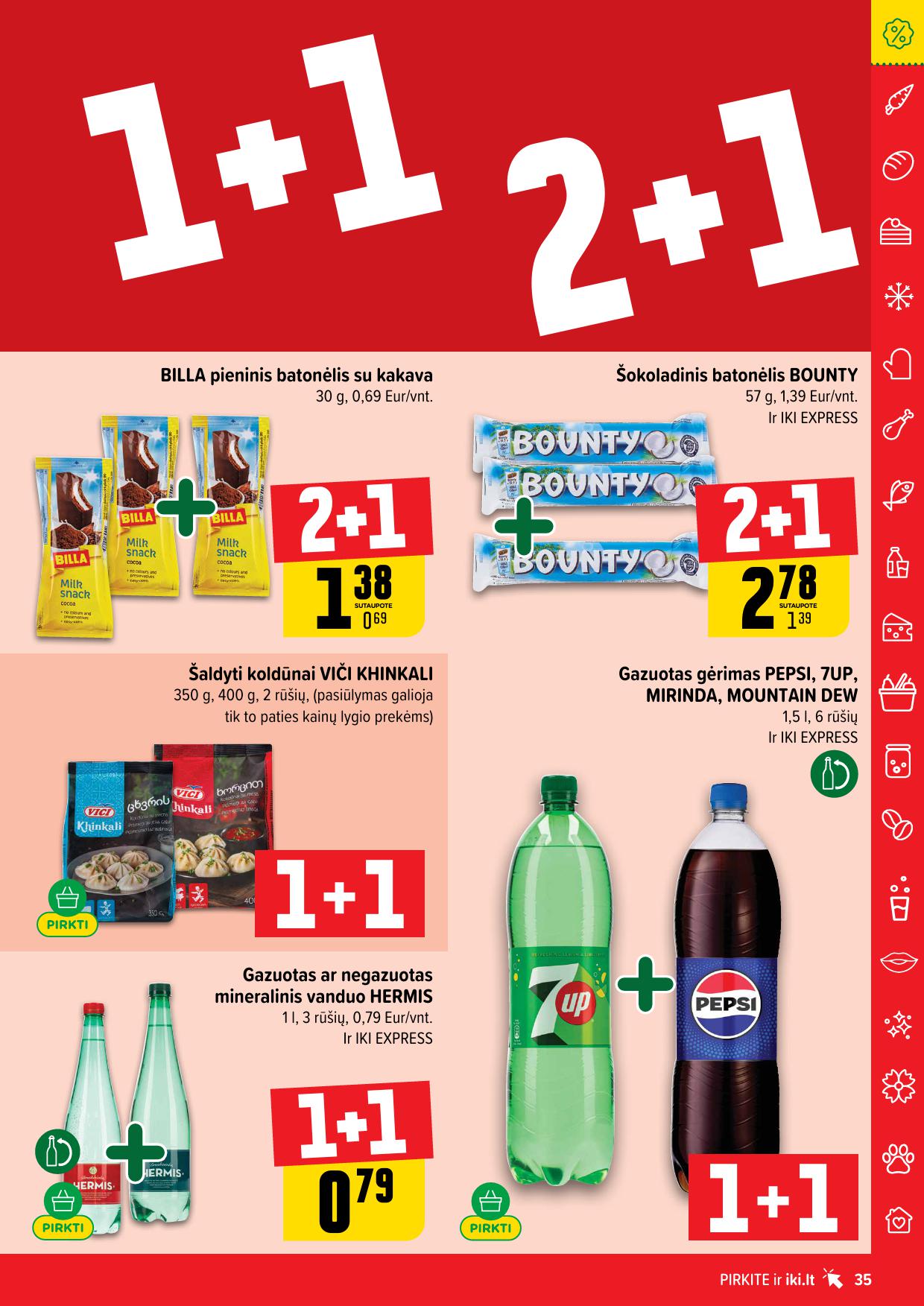 Naujausias IKI kaininis katalogas 2025.07.21 - 2025.07.27