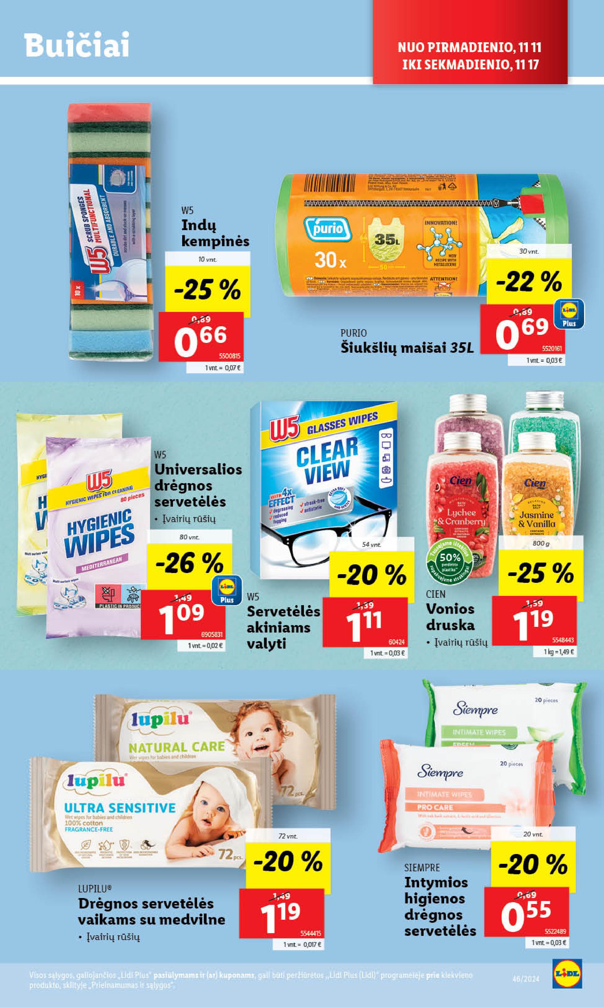 Naujausias LIDL kaininis katalogas 2024.11.11 - 2024.11.17