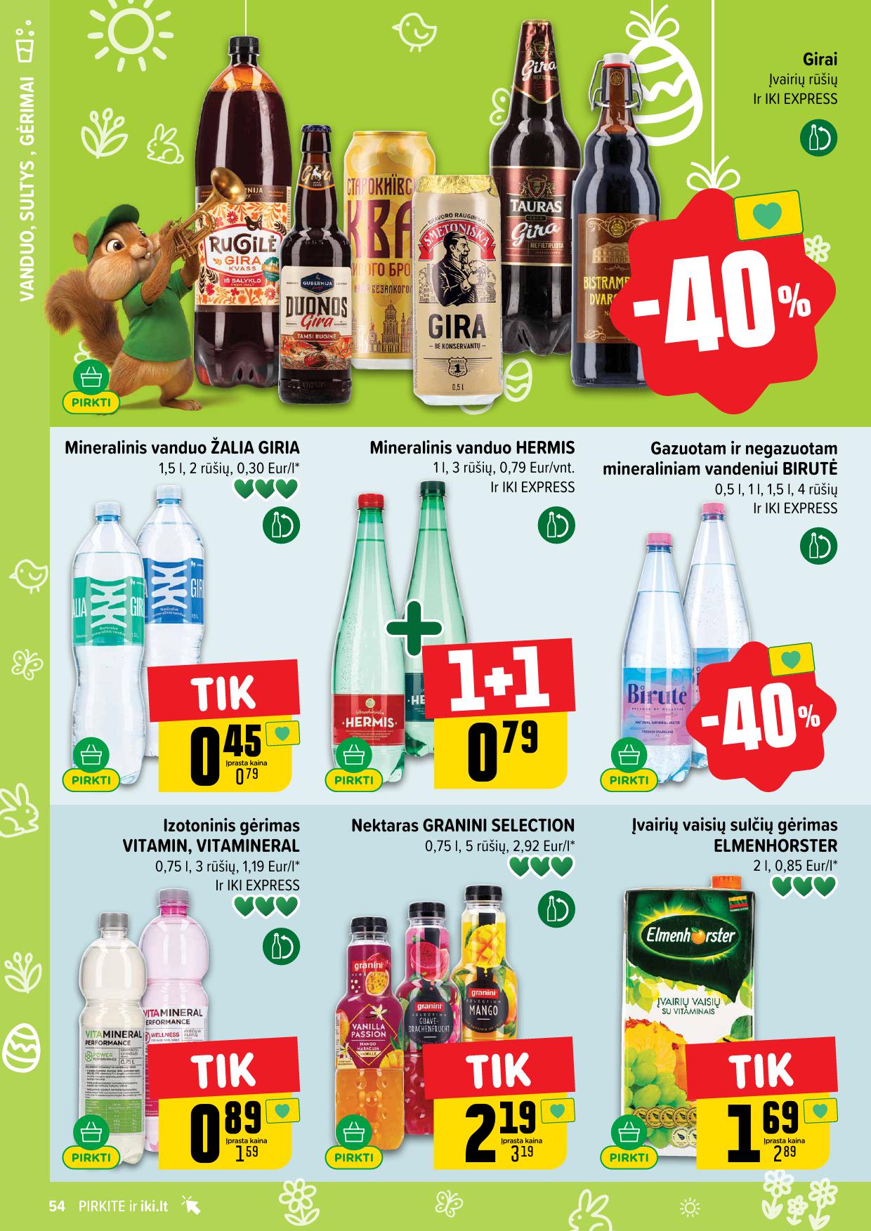 Naujausias IKI kaininis katalogas 2026.03.30 - 2026.04.04