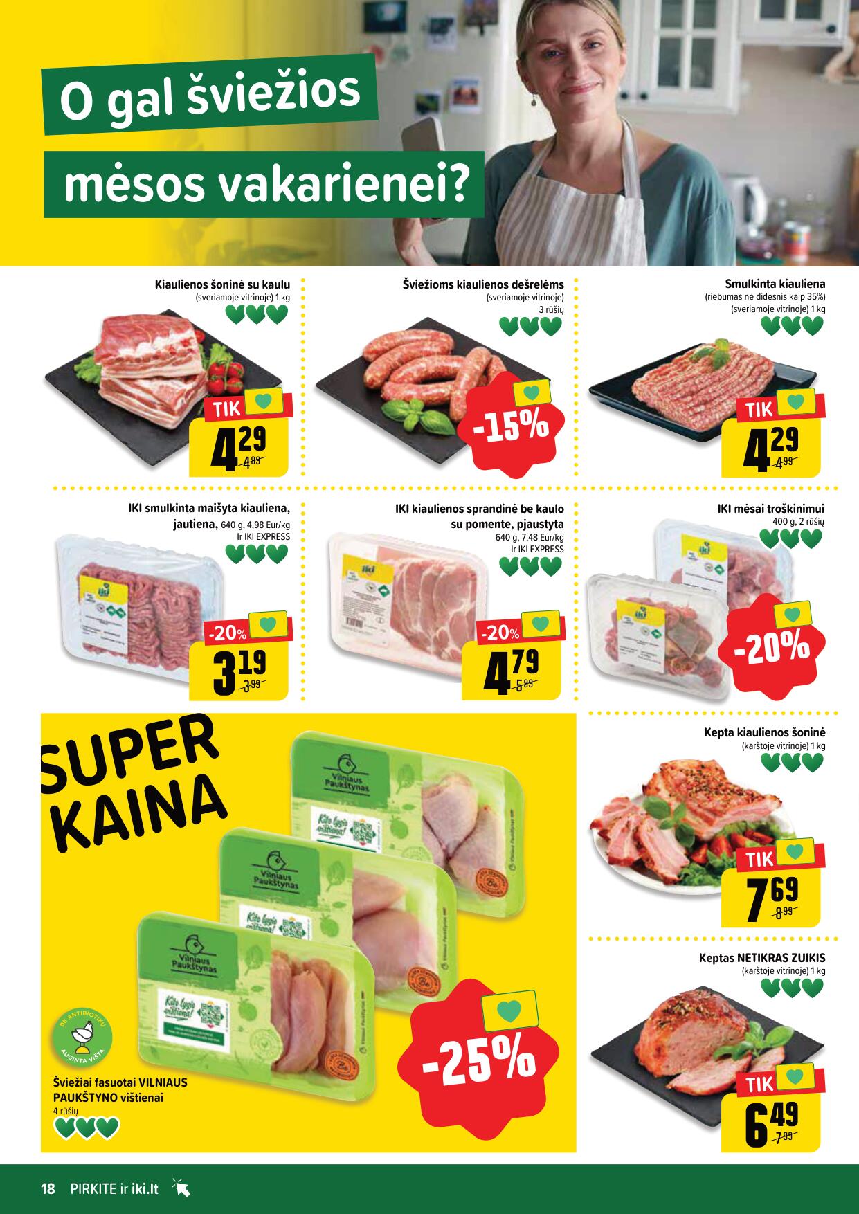 Naujausias IKI kaininis katalogas 2023.10.30 - 2023.11.05