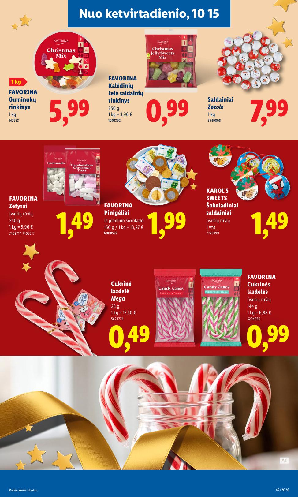 Naujausias LIDL kaininis katalogas 2026.10.12 - 2026.10.18