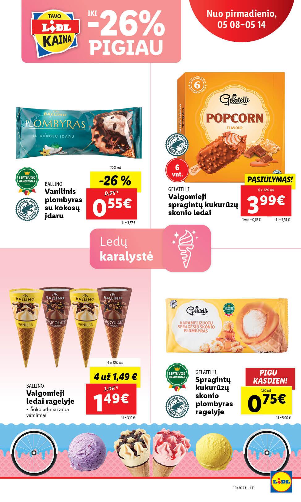 Naujausias LIDL kaininis katalogas 2023.05.08 - 2023.05.14