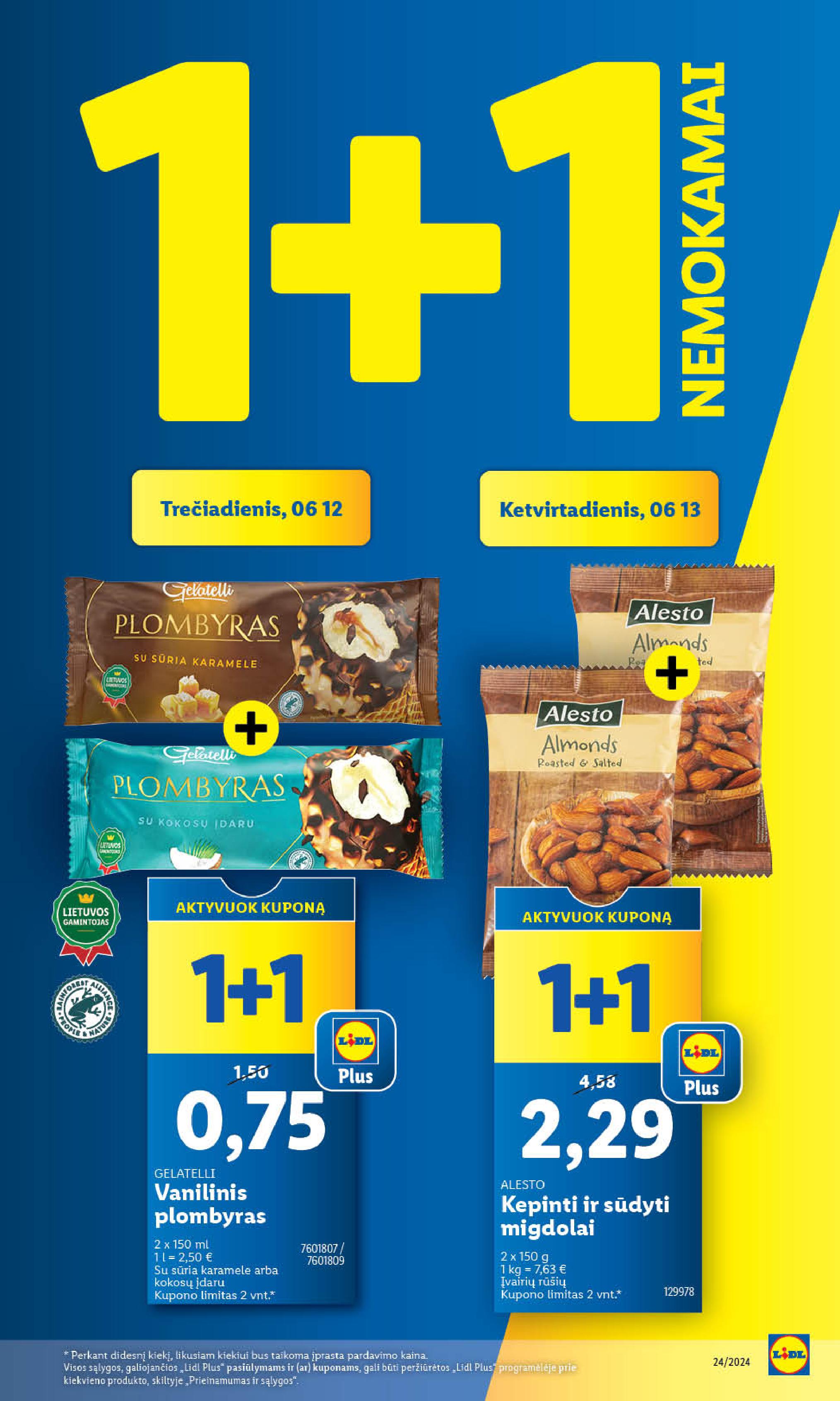 Naujausias LIDL kaininis katalogas 2024.06.10 - 2024.06.16