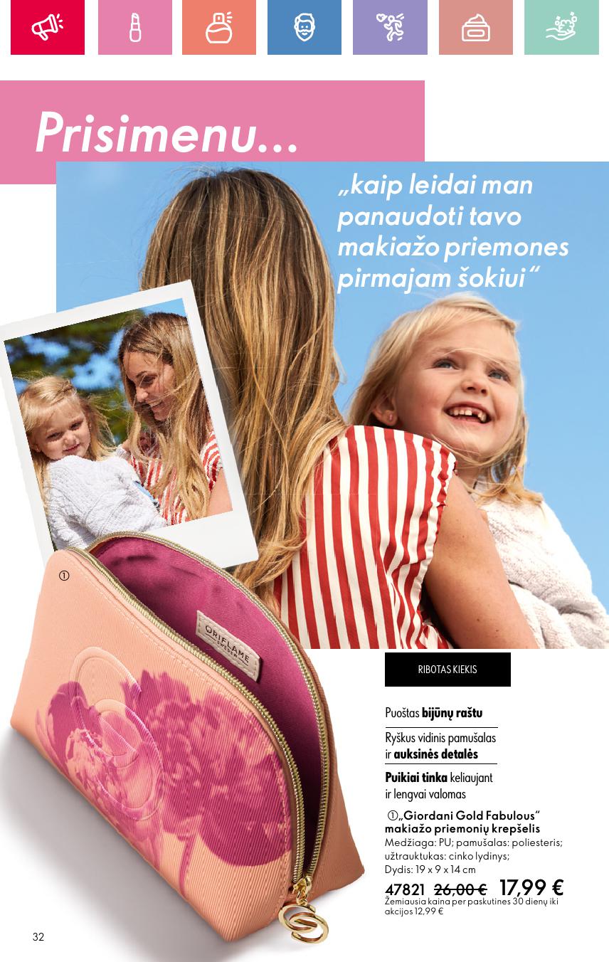 Naujas ORIFLAME katalogas galioja 2025.05.11 - 2025.05.31