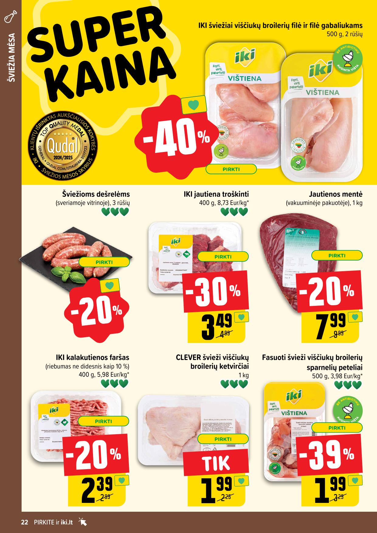 Naujausias IKI kaininis katalogas 2024.09.30 - 2024.10.06