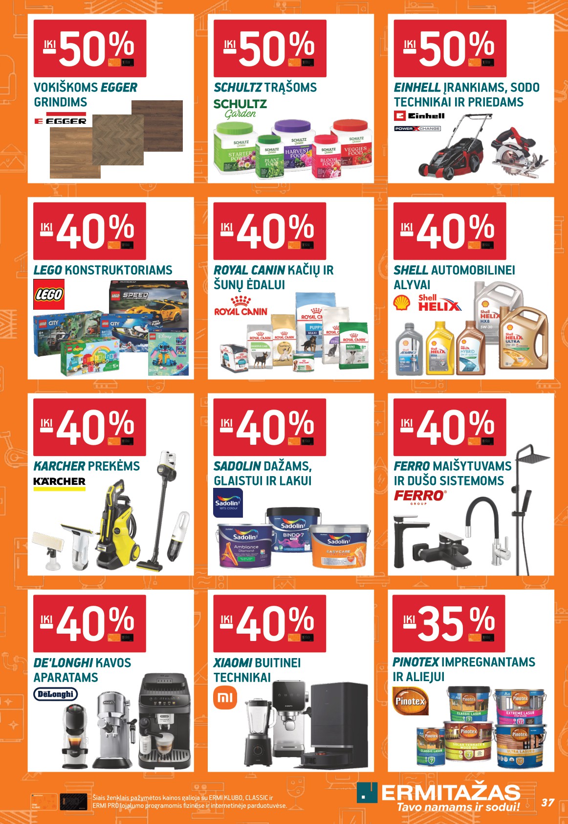 ERMITAŽAS akcijų ir nuolaidų leidinys 2026.04.01 - 2026.05.03