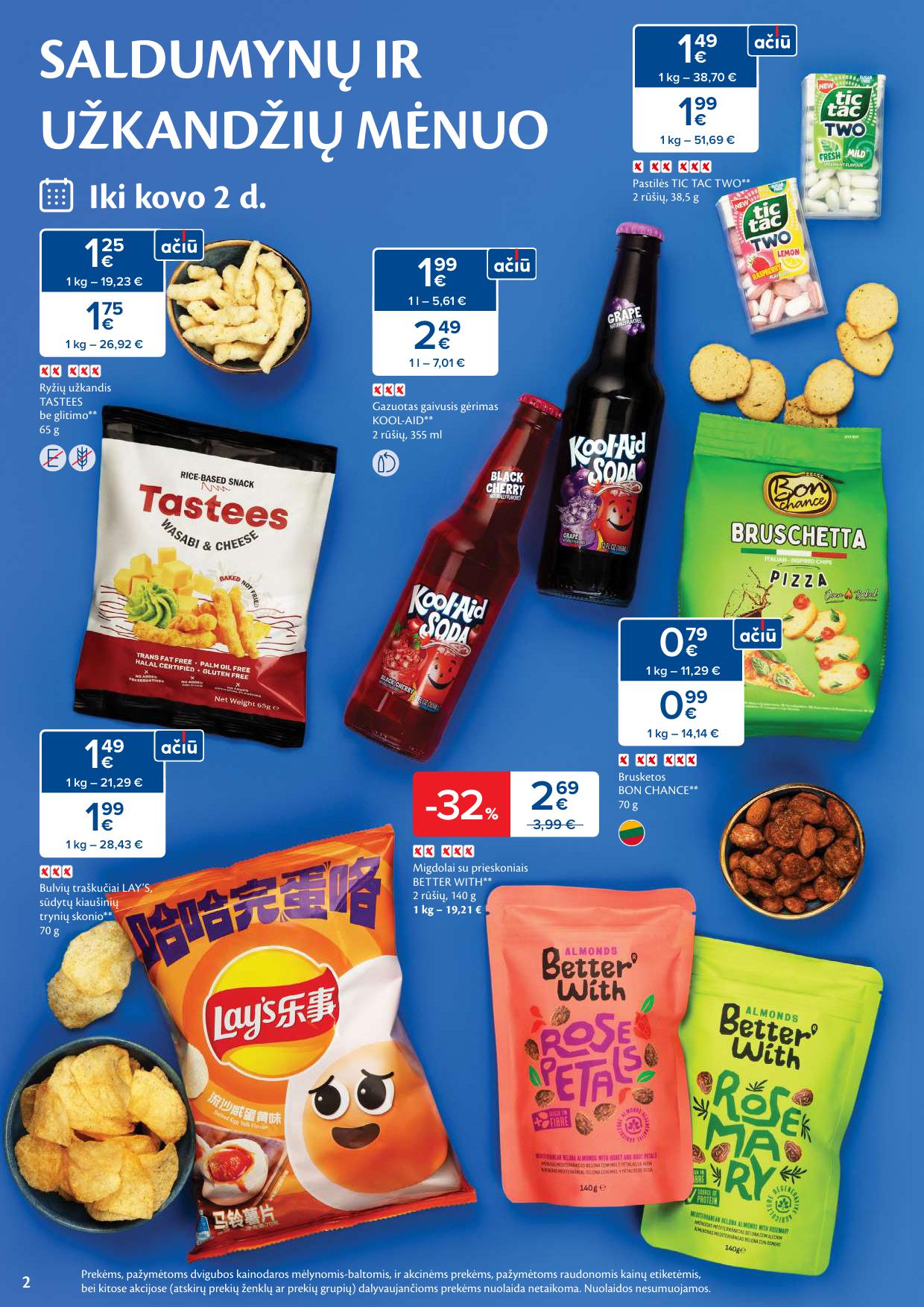 Naujausias MAXIMA kaininis katalogas 2026.02.24 - 2026.03.02