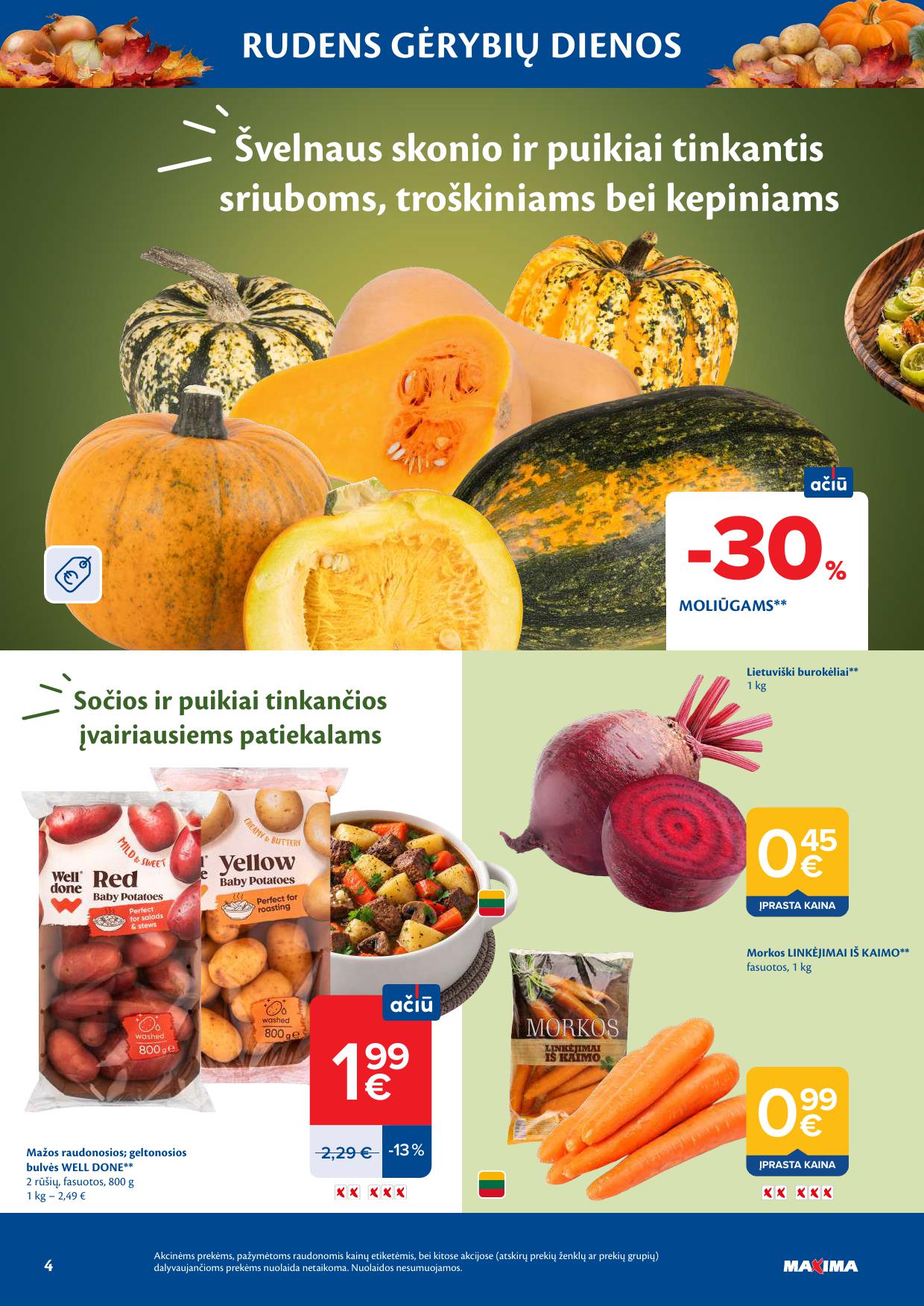 Naujas MAXIMA leidinys Nr.43 nuo 2026.10.20 iki 2026.10.26