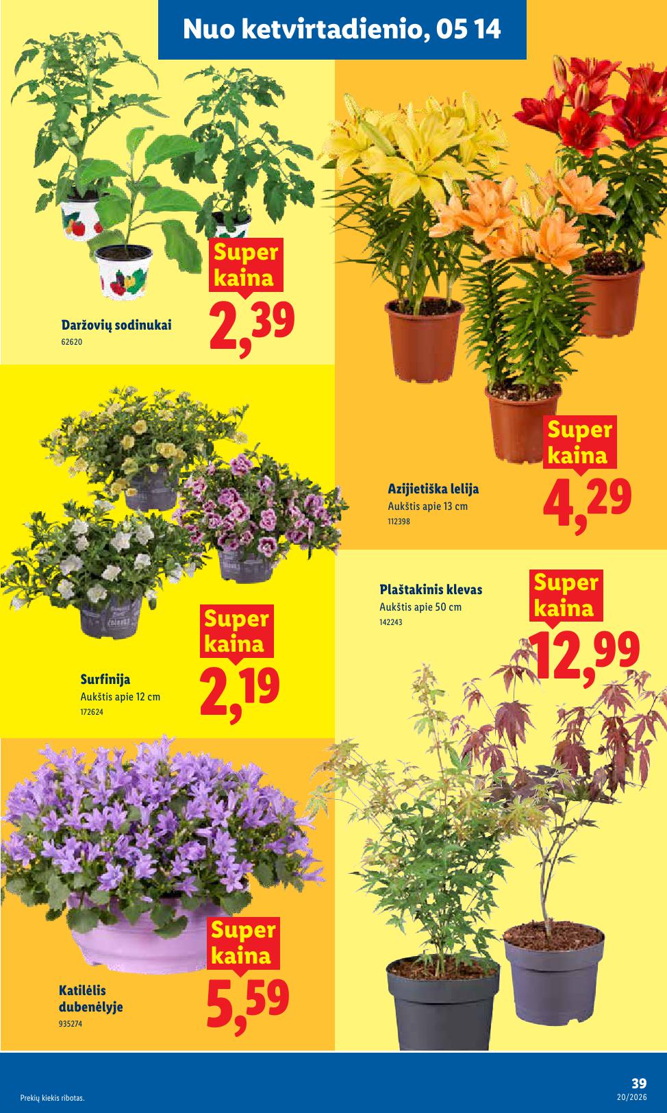 Naujausias LIDL kaininis katalogas 2026.05.11 - 2026.05.17