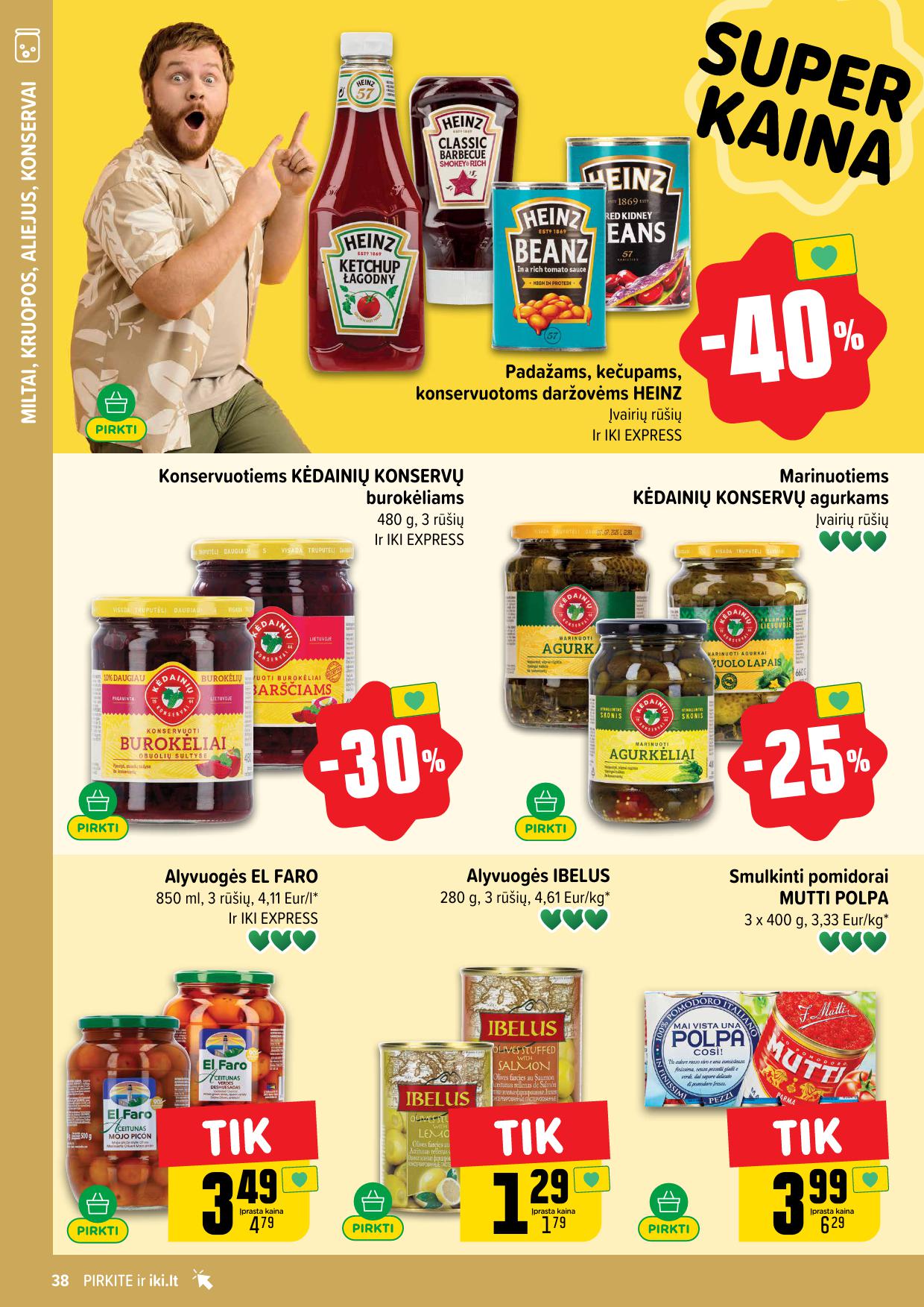 IKI SAVAITĖLĖ akcijų ir nuolaidų leidinys Nr.30 2025.07.21 - 2025.07.27
