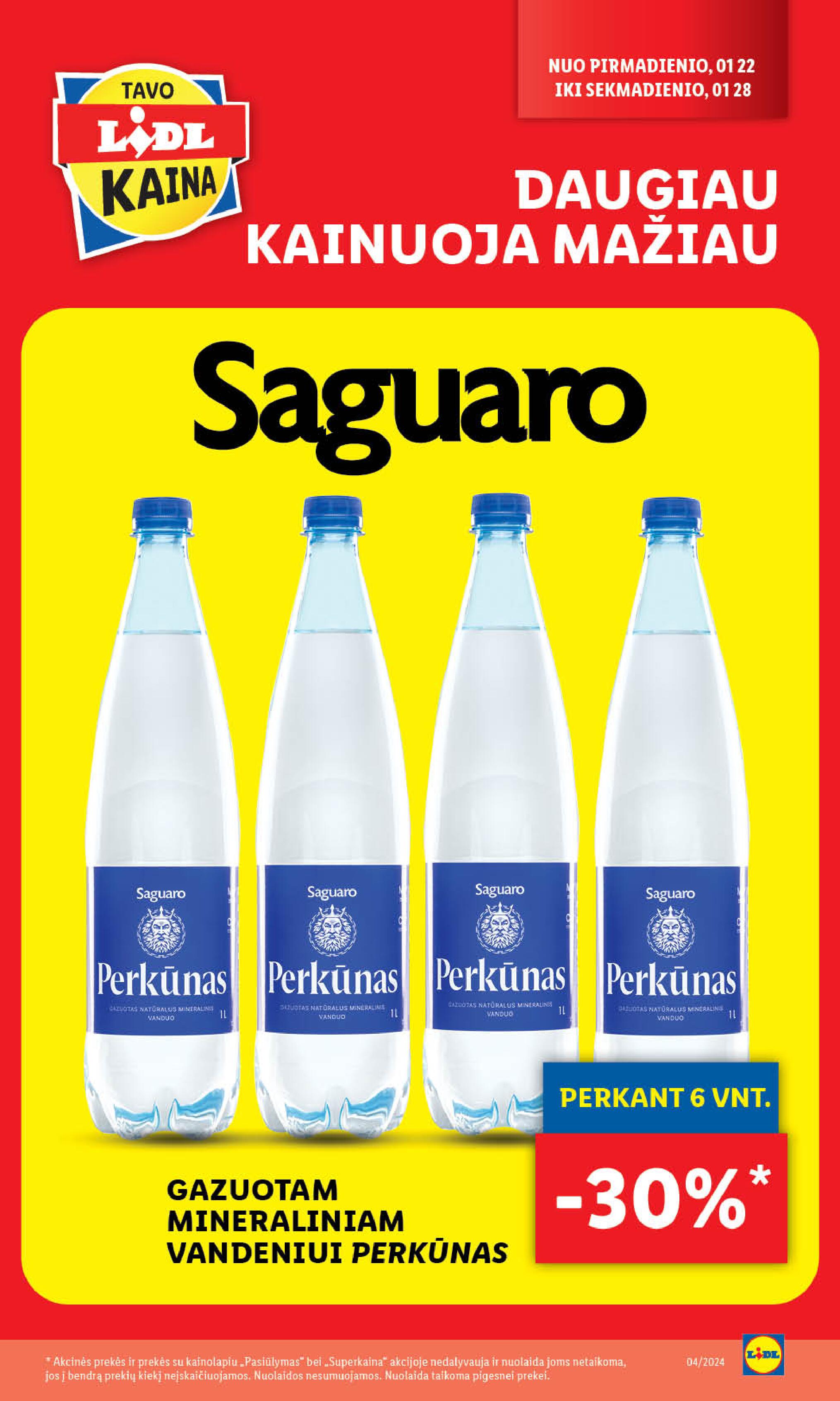 Naujausias LIDL kaininis katalogas 2024.01.22 - 2024.01.28