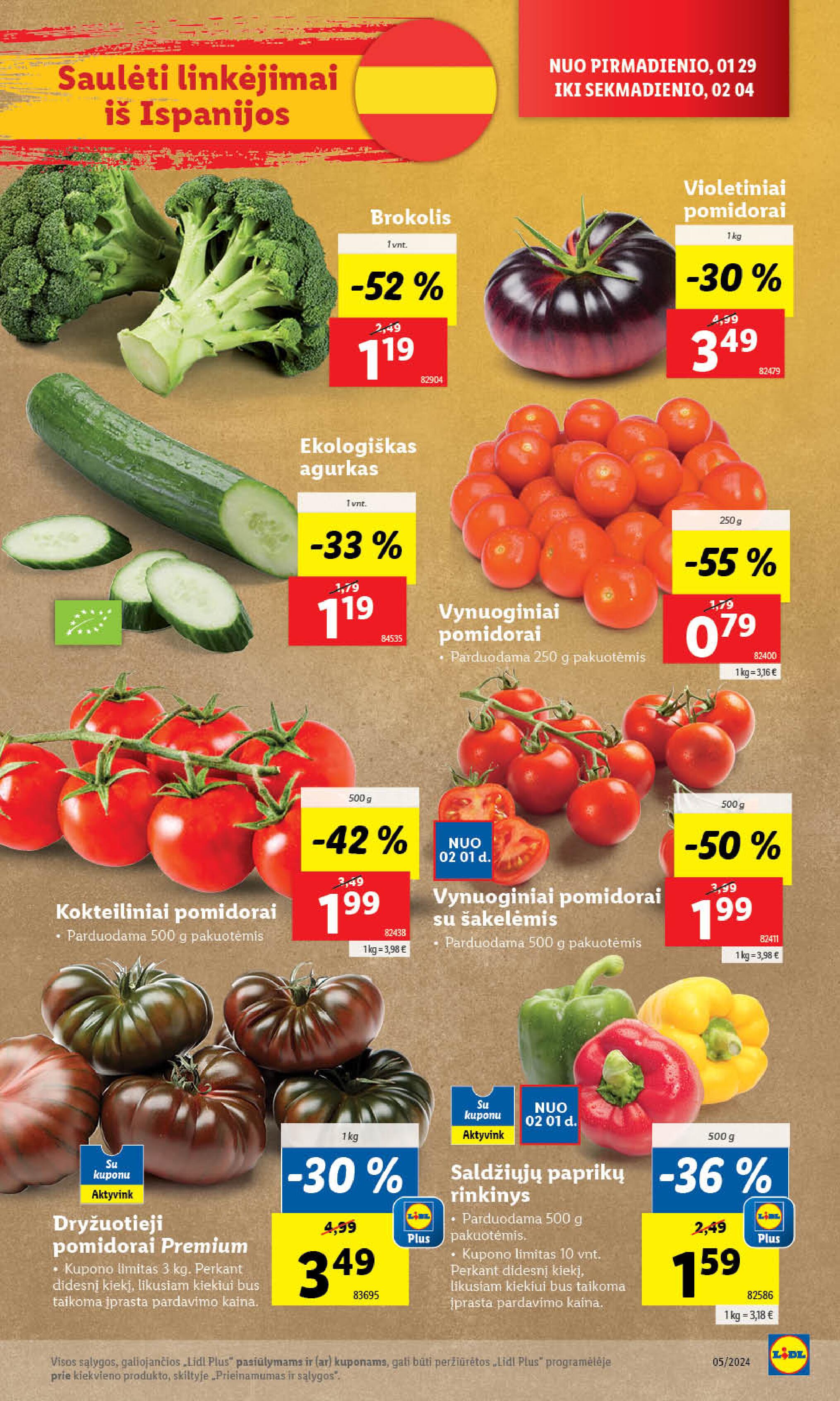 Naujausias LIDL kaininis katalogas 2024.01.29 - 2024.02.04