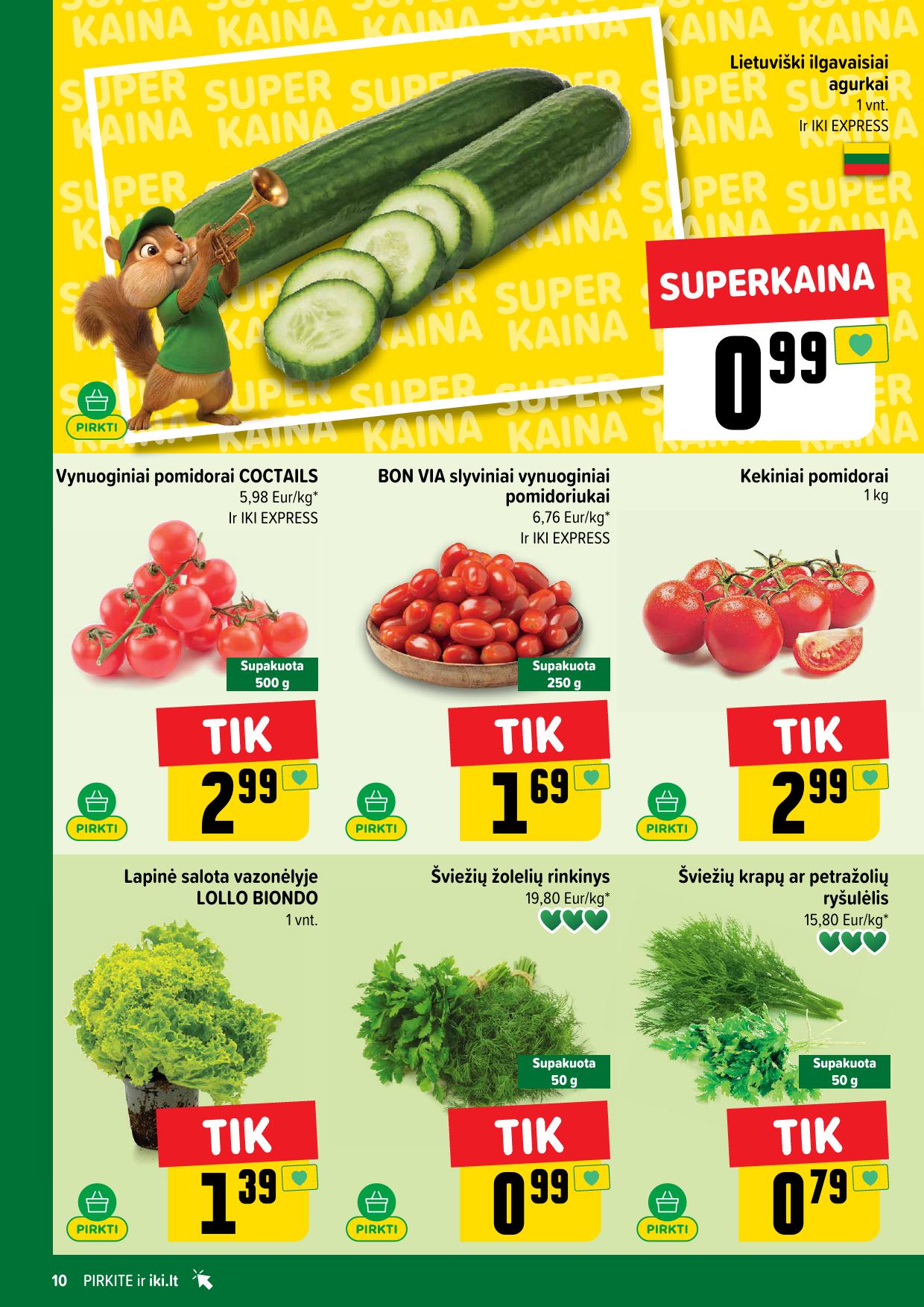 Naujausias IKI kaininis katalogas 2026.04.06 - 2026.04.12