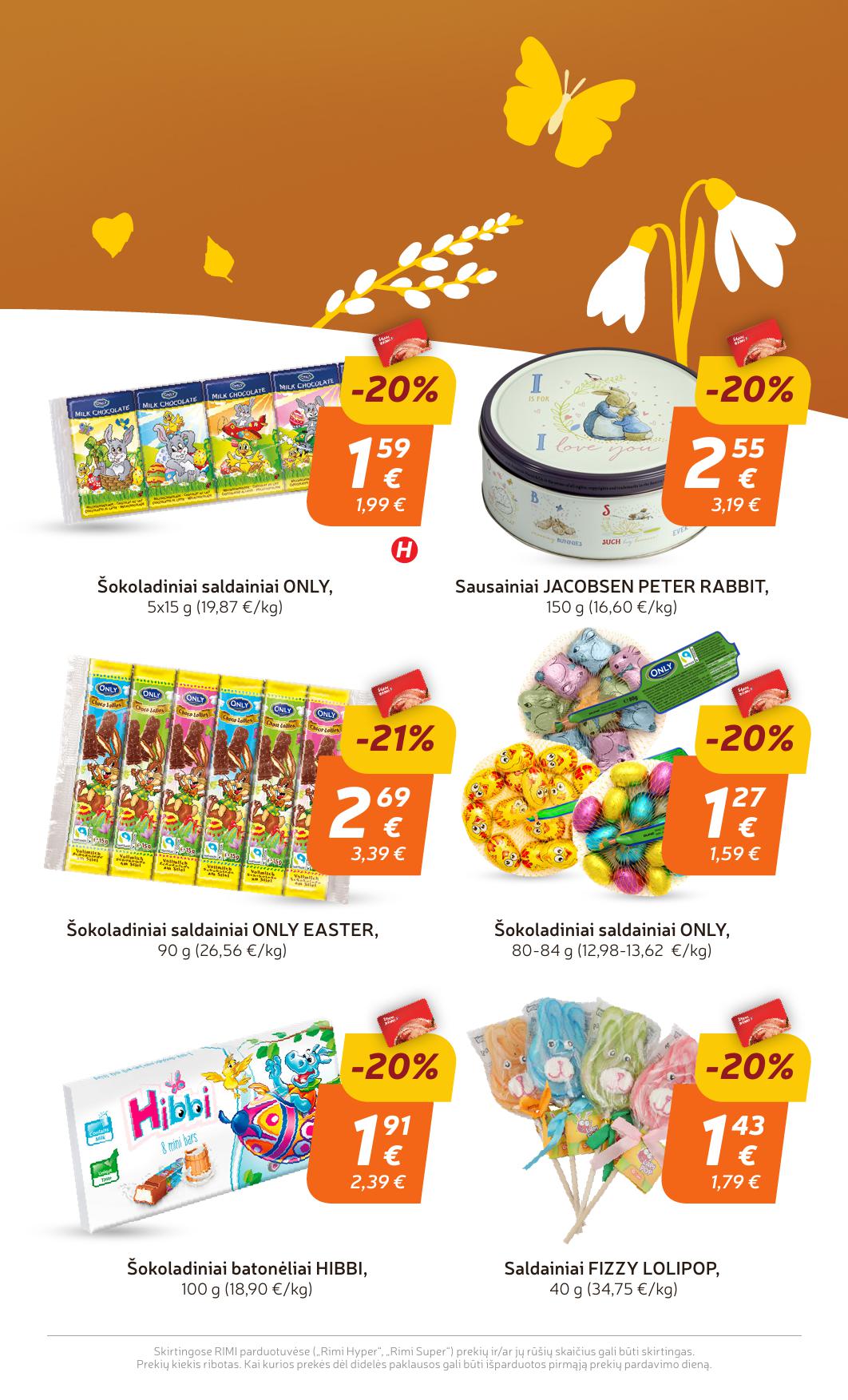 Naujausias RIMI kaininis katalogas 2025.04.08 - 2025.04.14