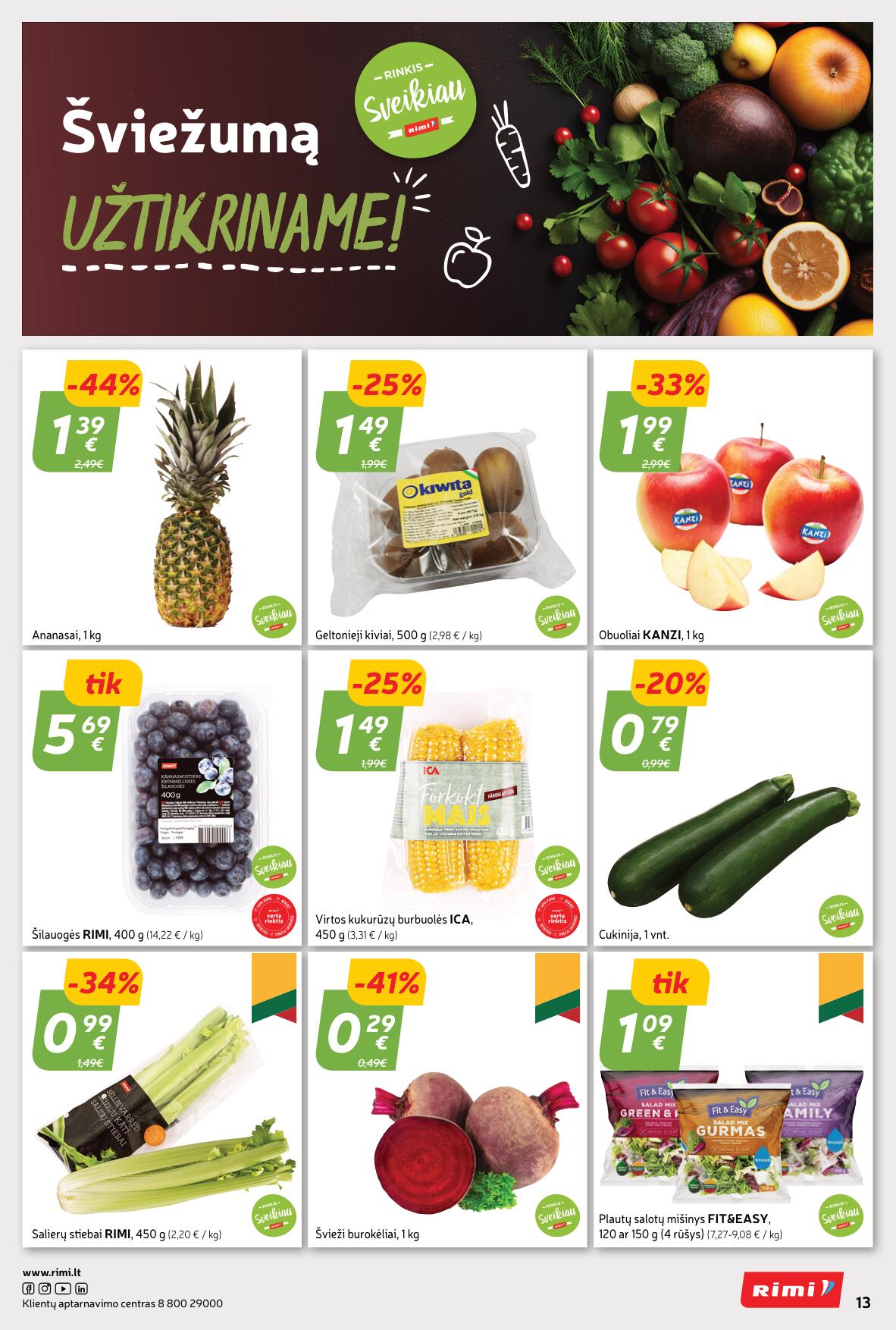 Naujausias RIMI kaininis katalogas 2023.12.12 - 2023.12.18