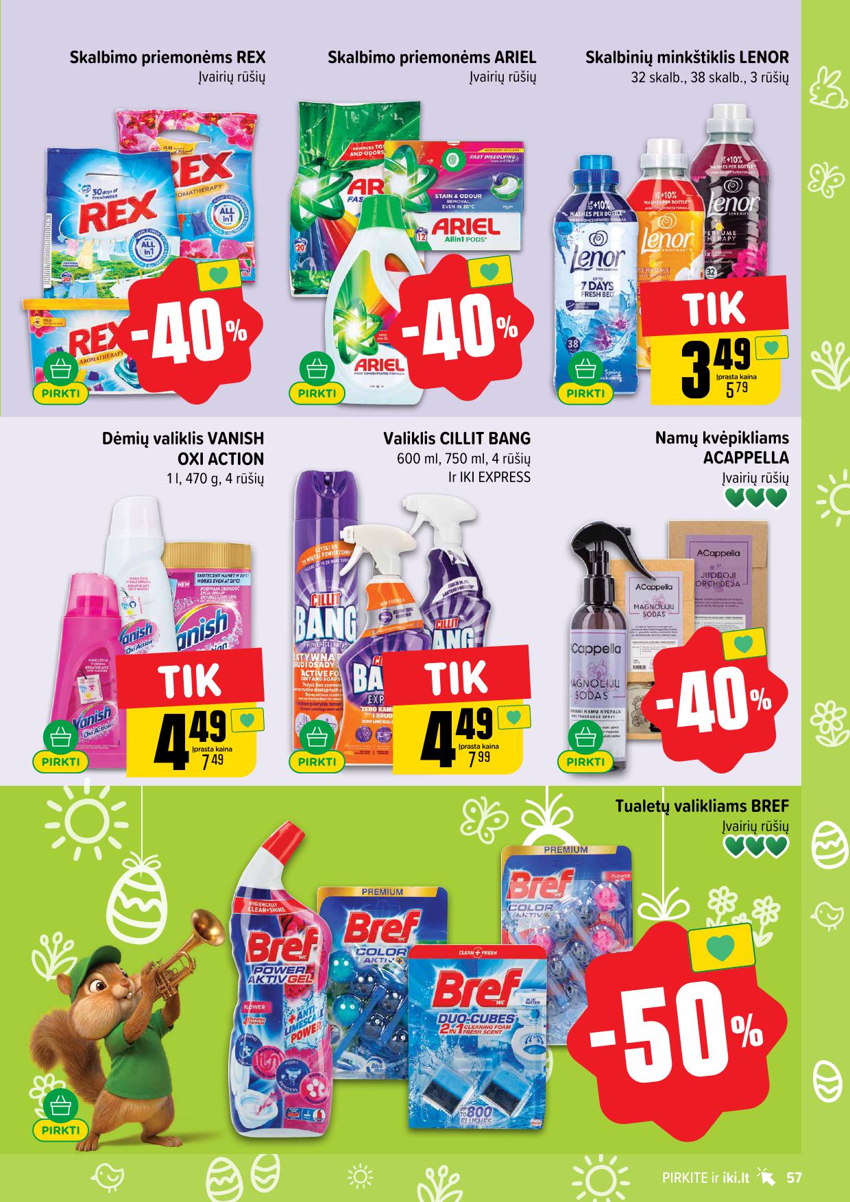 Naujausias IKI kaininis katalogas 2026.03.30 - 2026.04.04