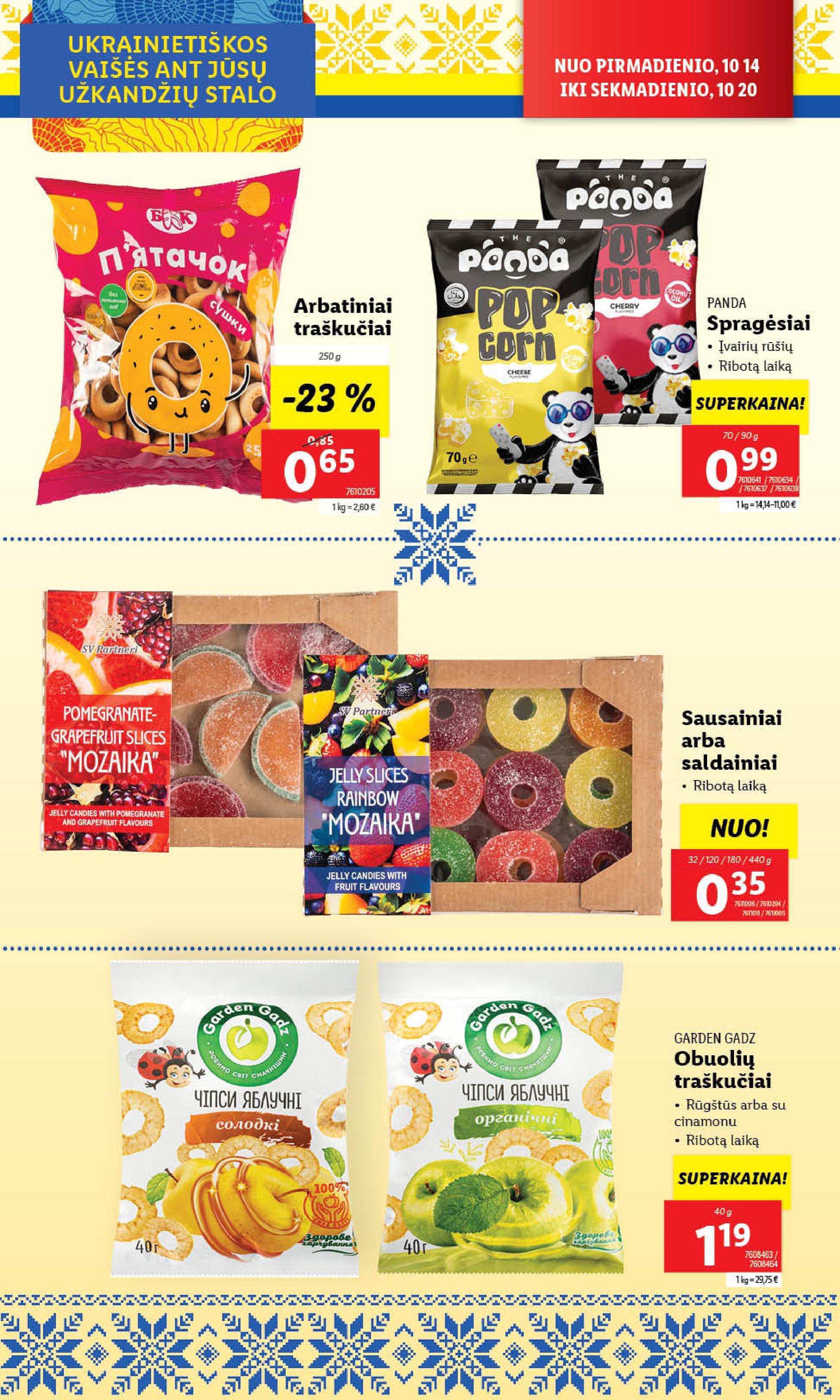 Naujausias LIDL kaininis katalogas 2024.10.14 - 2024.10.20