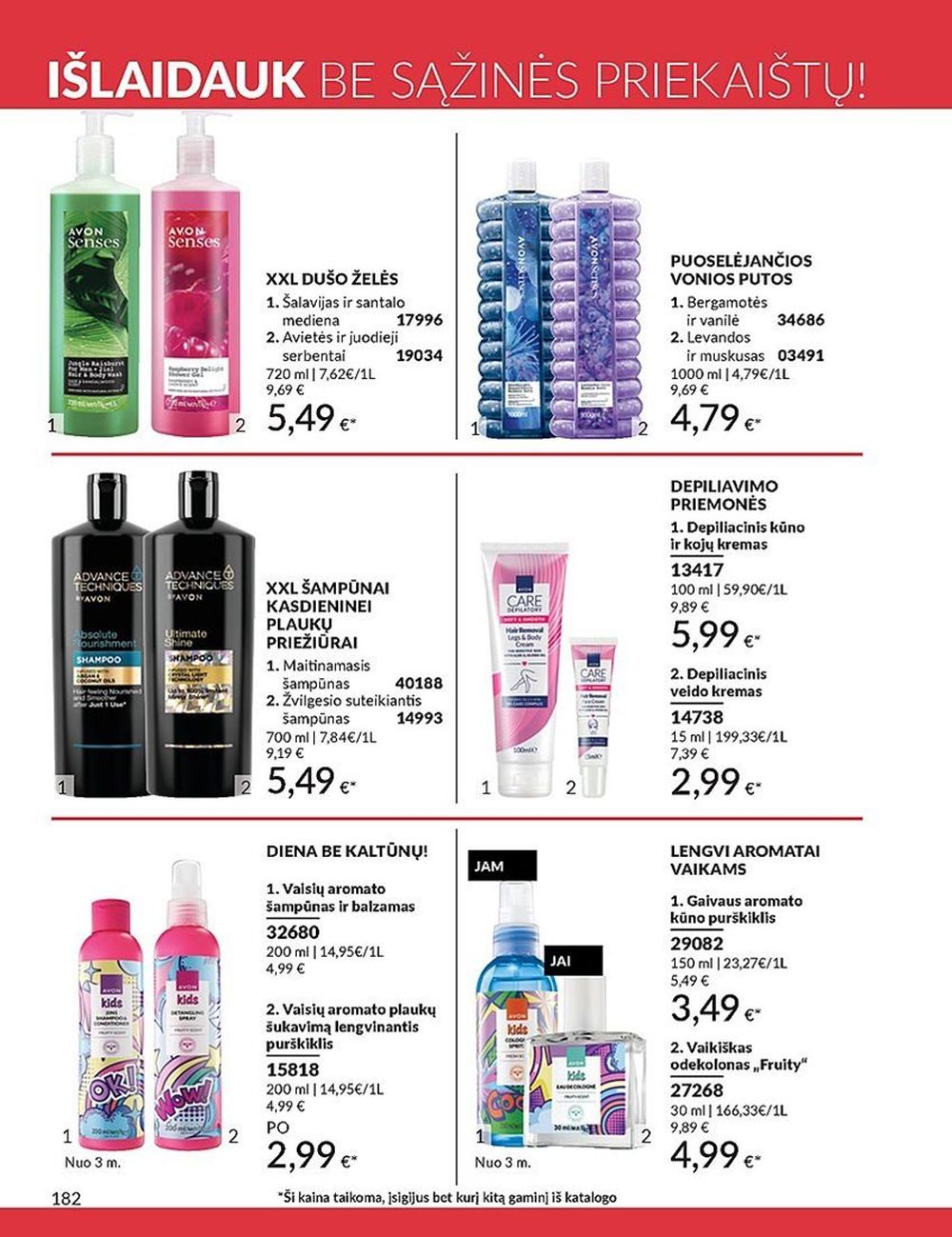 AVON katalogas galioja 2025.07.01 - 2025.07.31