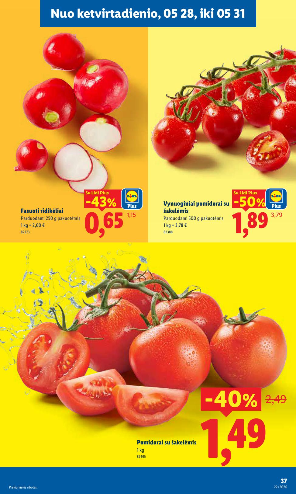 Naujausias LIDL kaininis katalogas 2026.05.25 - 2026.05.31