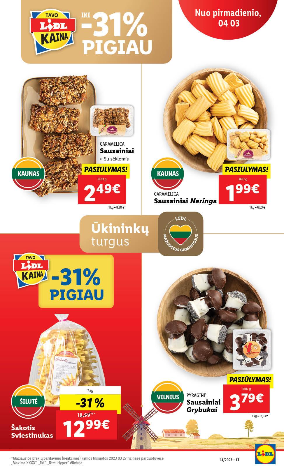 Naujausias LIDL kaininis katalogas 2023.04.03 - 2023.04.09