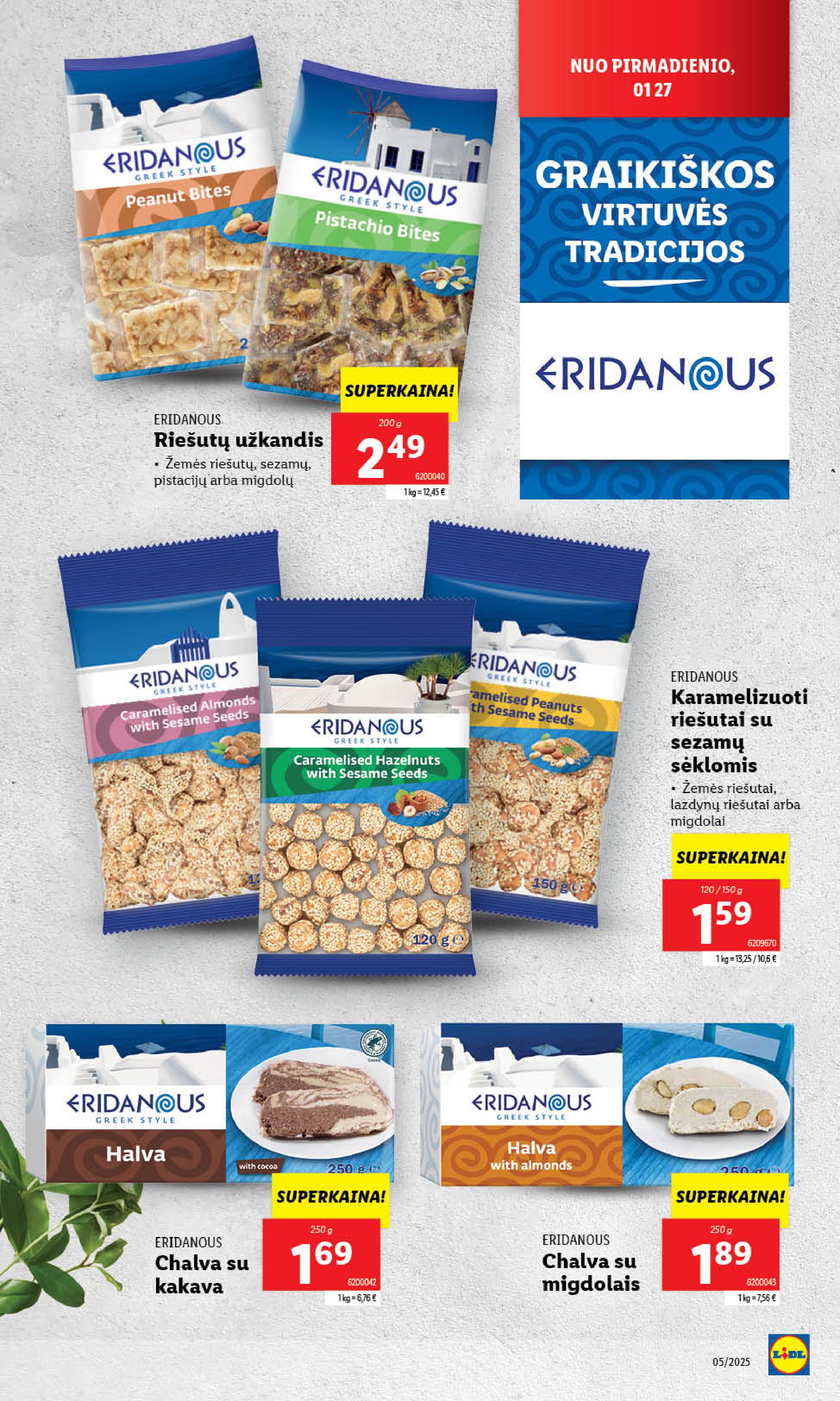 Naujausias LIDL kaininis katalogas 2025.01.27 - 2025.02.02